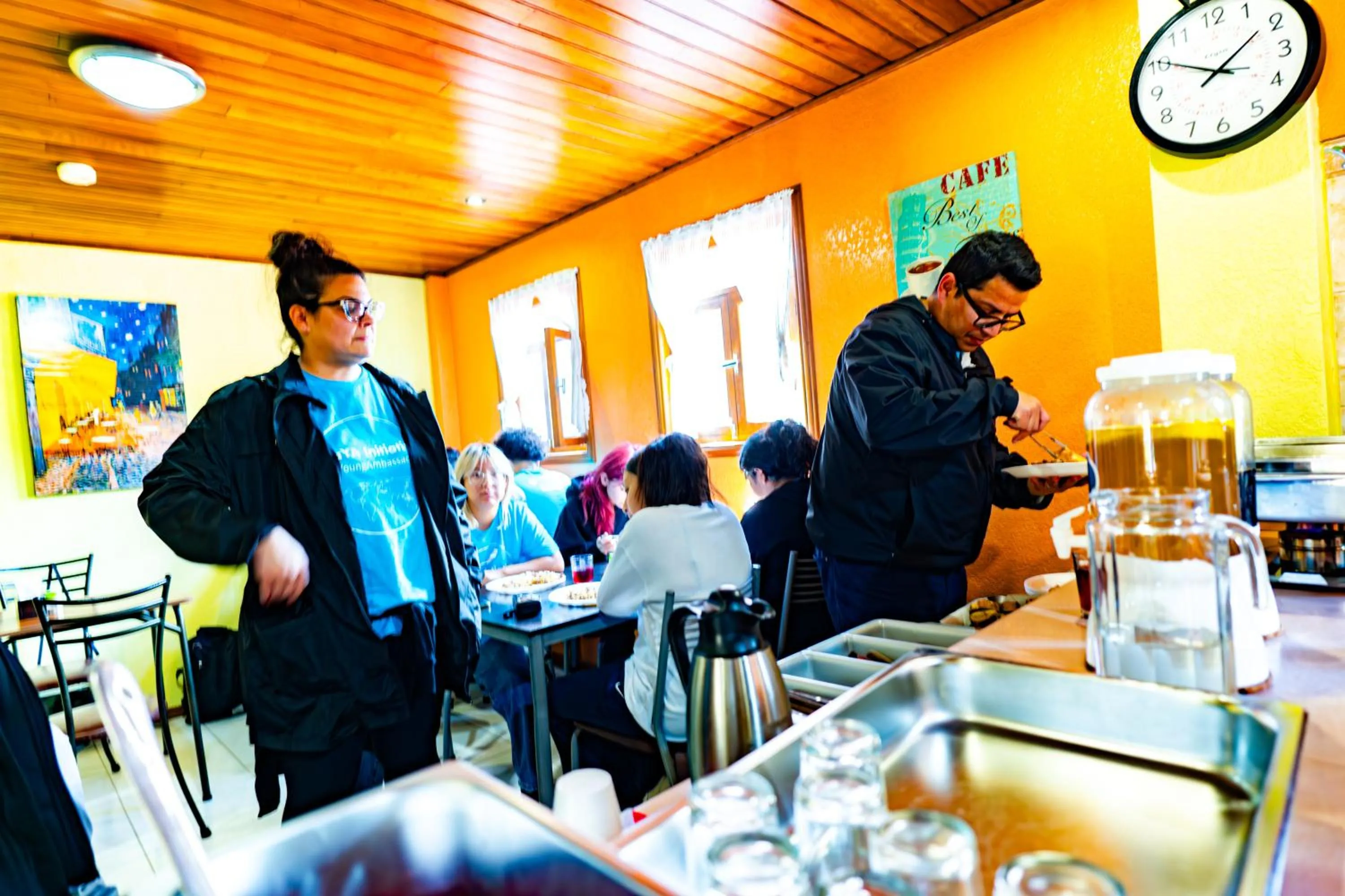 Restaurant/places to eat in La Casa del Molino Blanco B&B