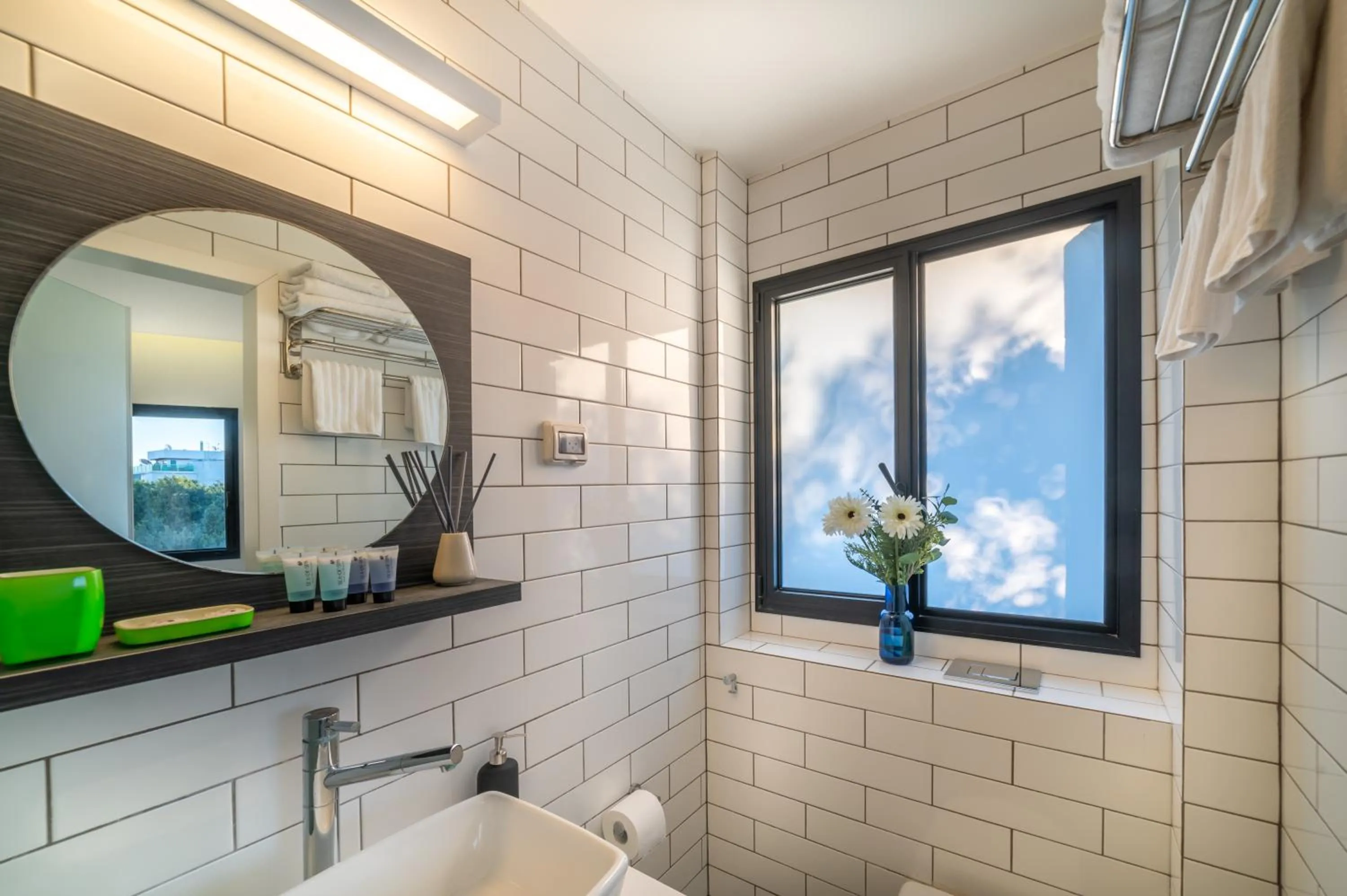 Bathroom in 130 Rock Apartments