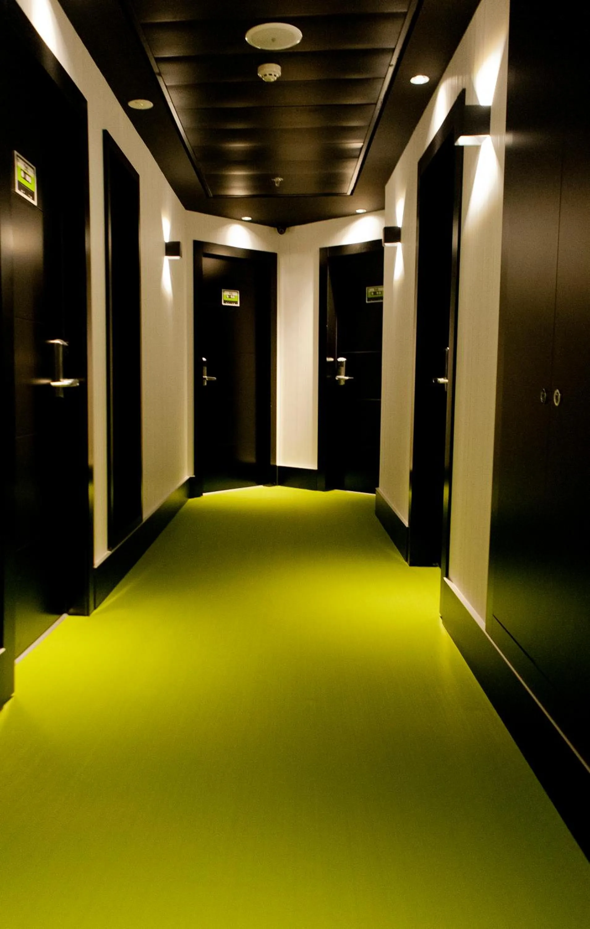 Decorative detail in 130 Rock Apartments