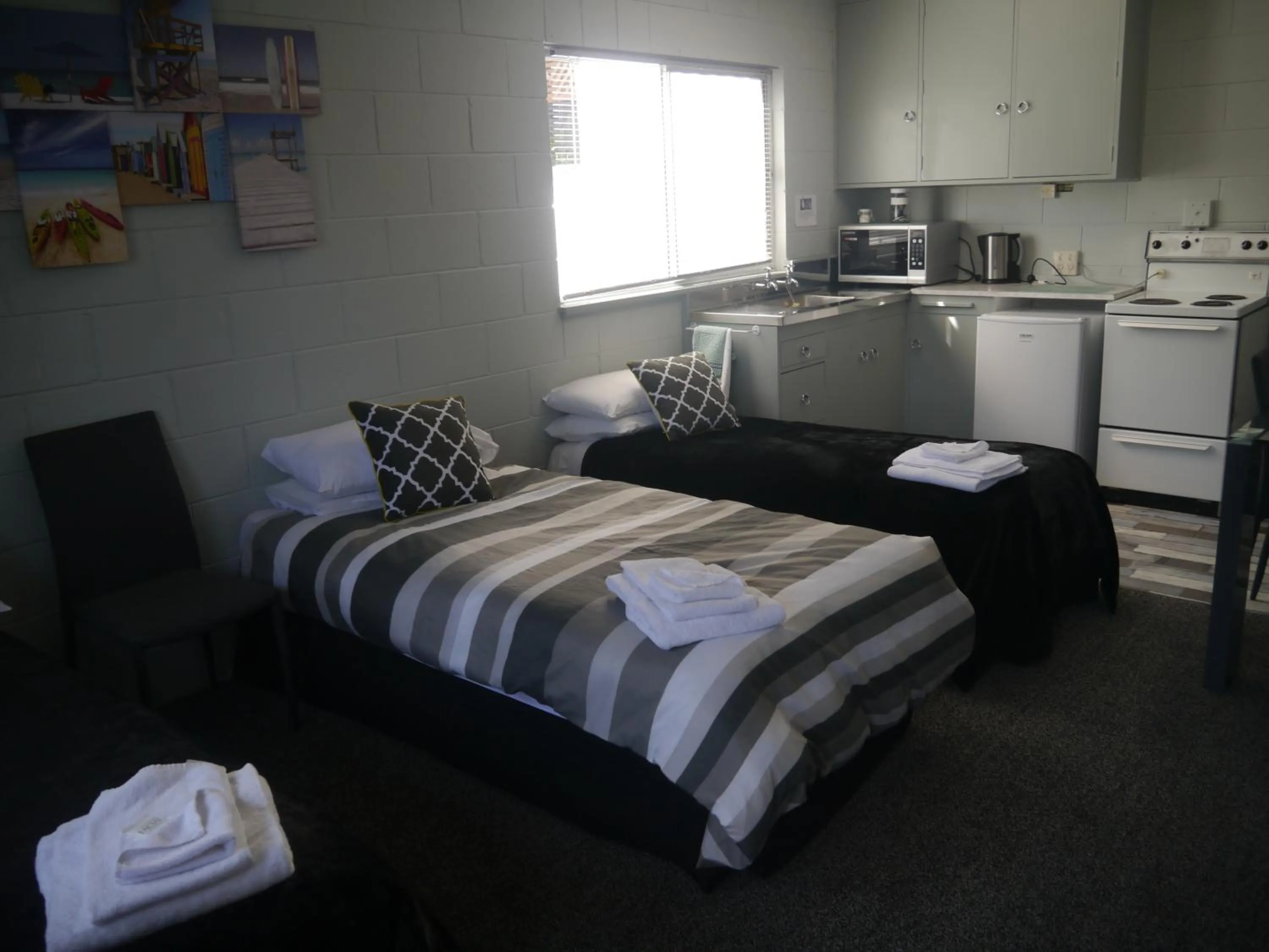 Bed in Pacific Harbour Lodge