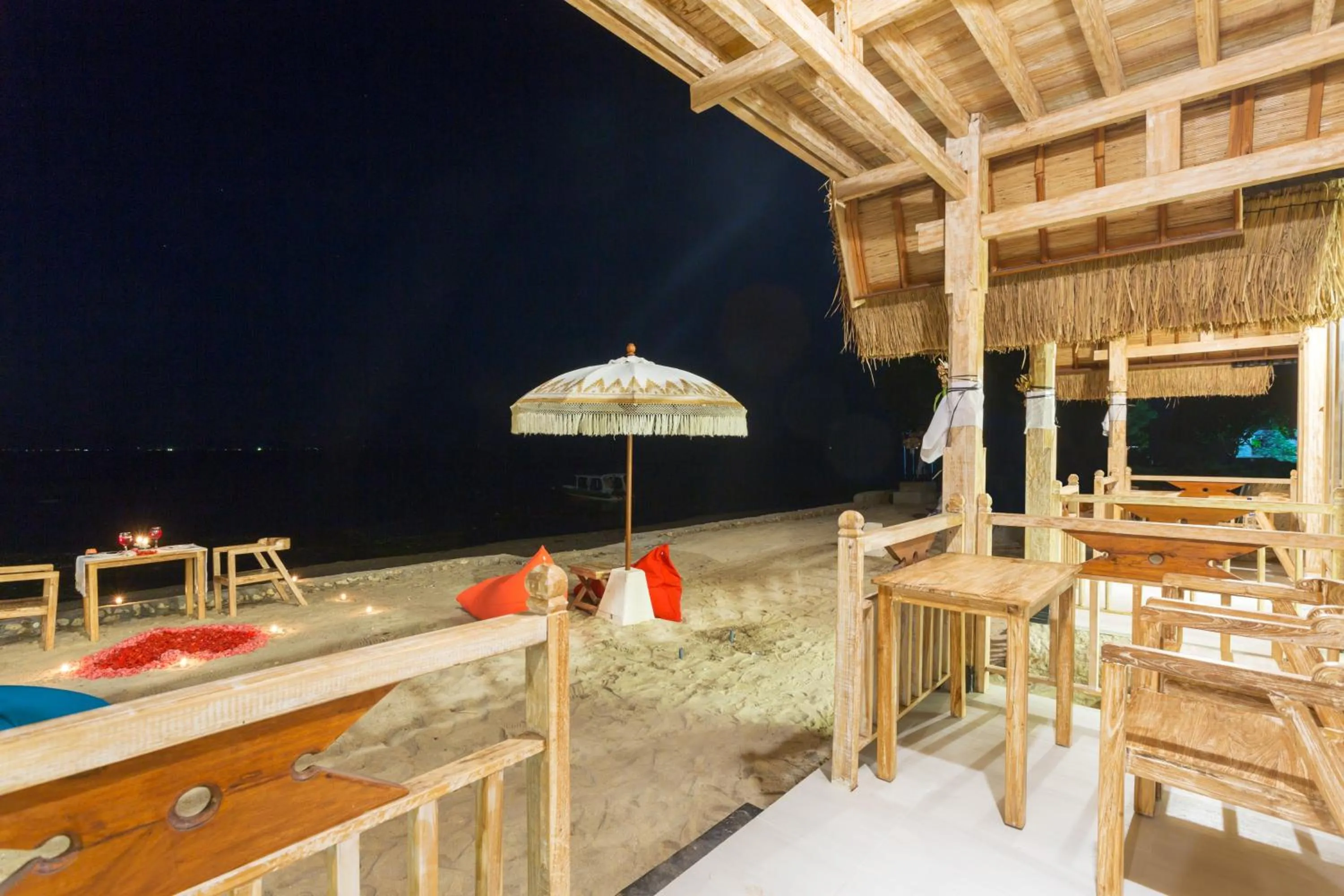 Balcony/Terrace in The Dewi Premier Nusa Penida