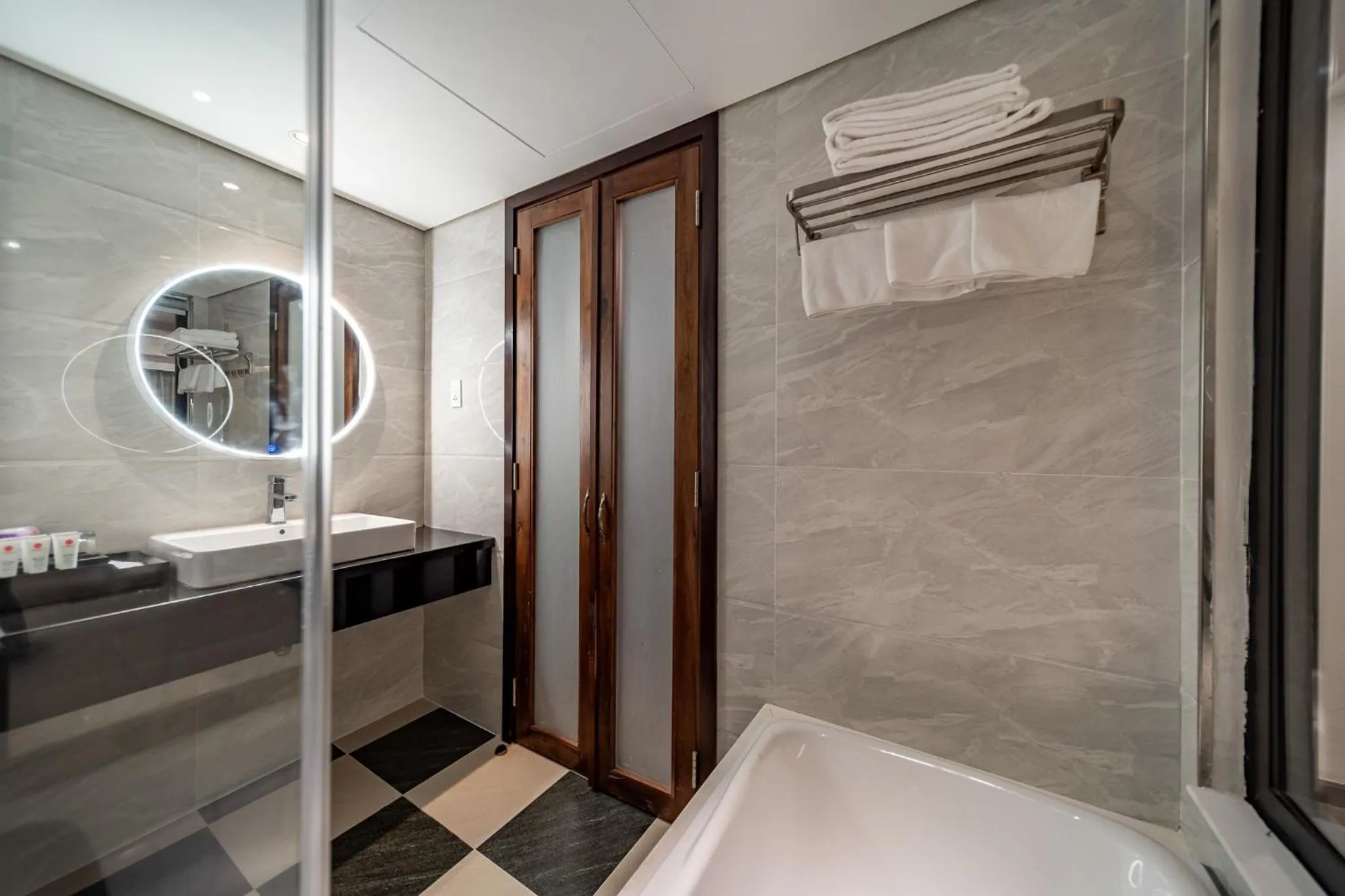 Bathroom in Edoya Hotel Ben Thanh