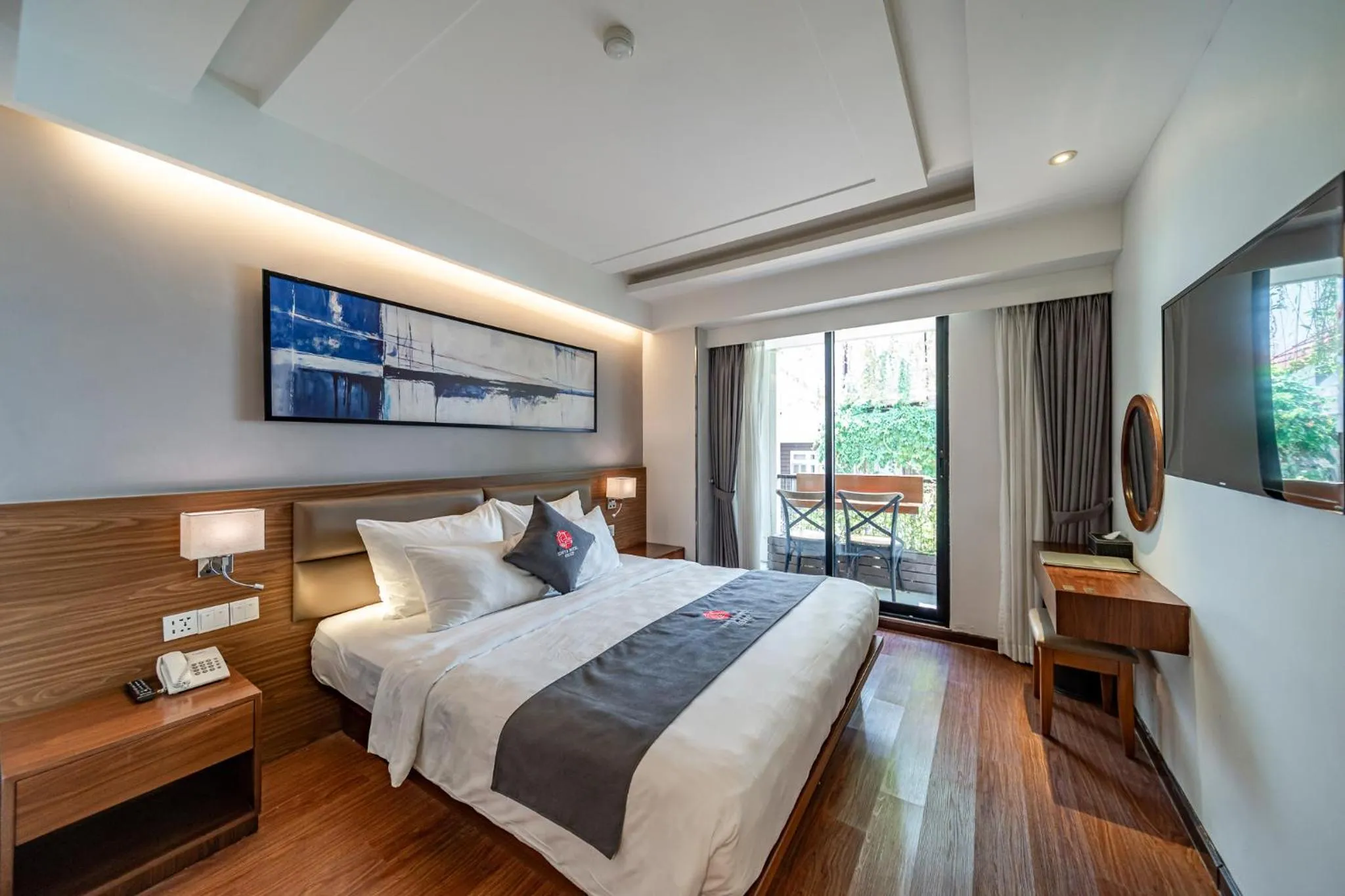 Bed in Edoya Hotel Ben Thanh