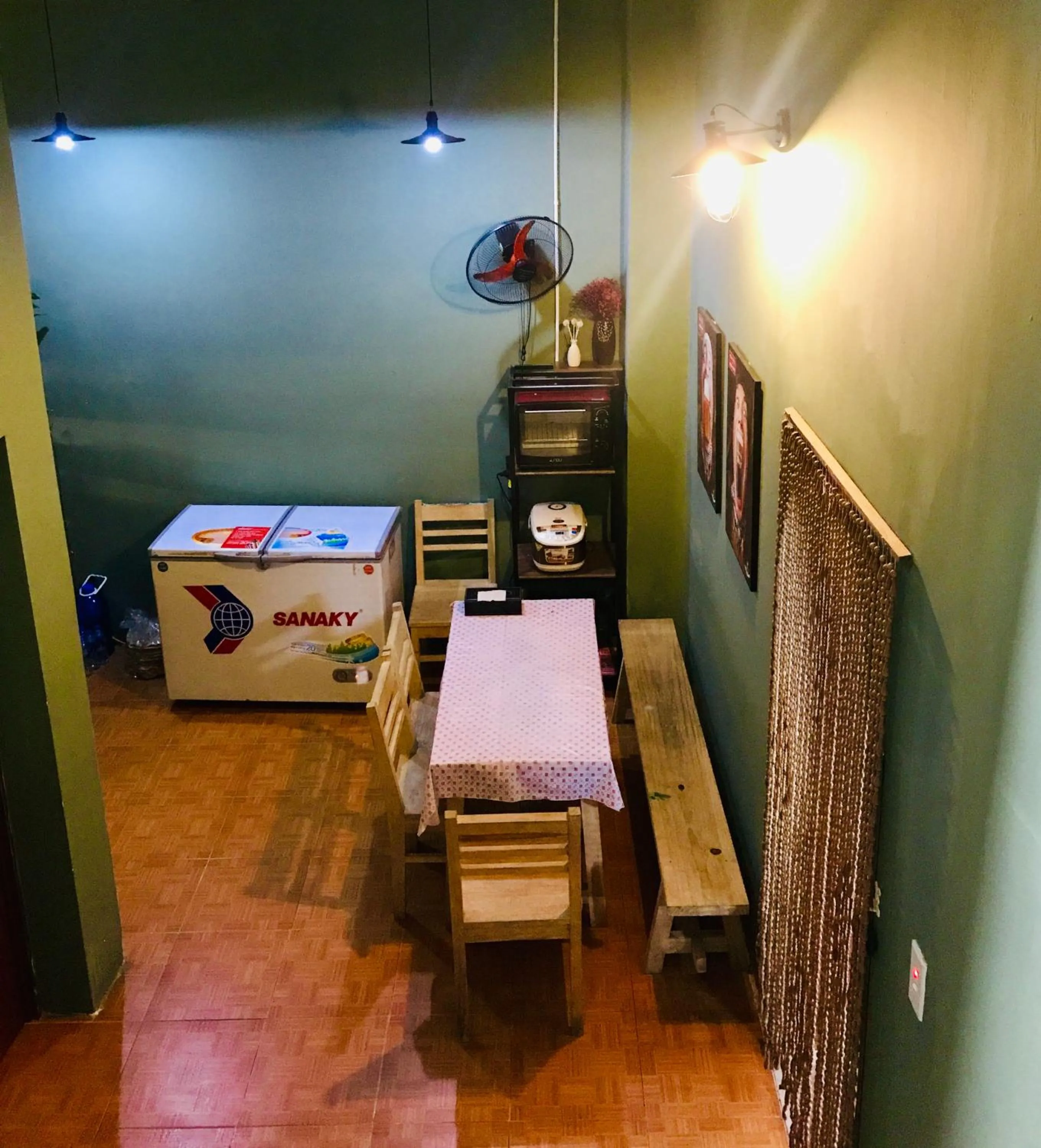 Dining area, Bed in Hava Homestay