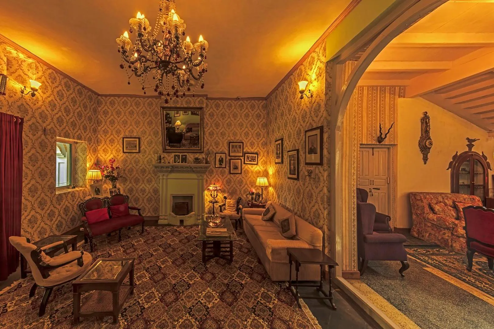 Seating area in WelcomHeritage Judges Court