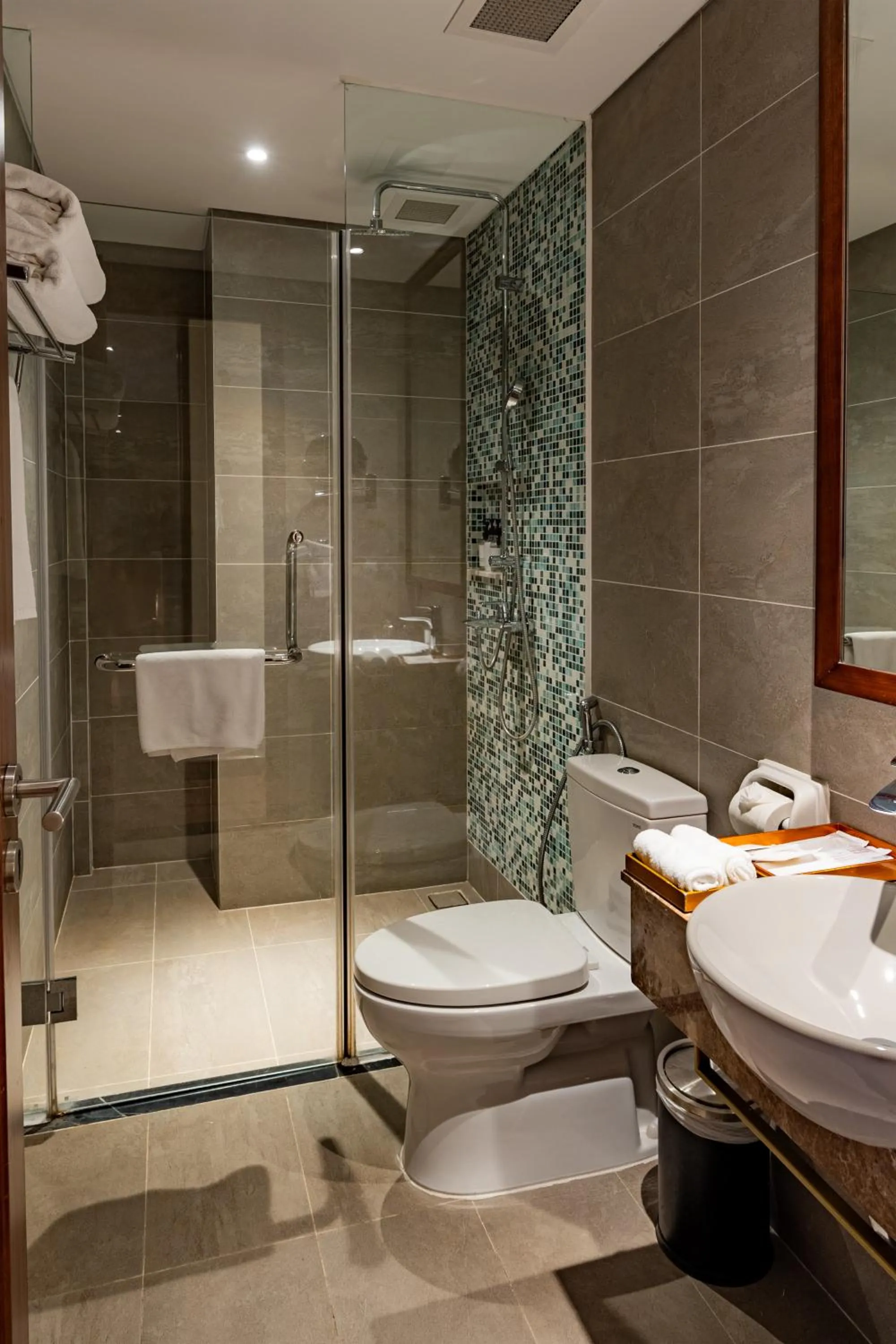 Shower in Best Western Premier Sonasea Phu Quoc