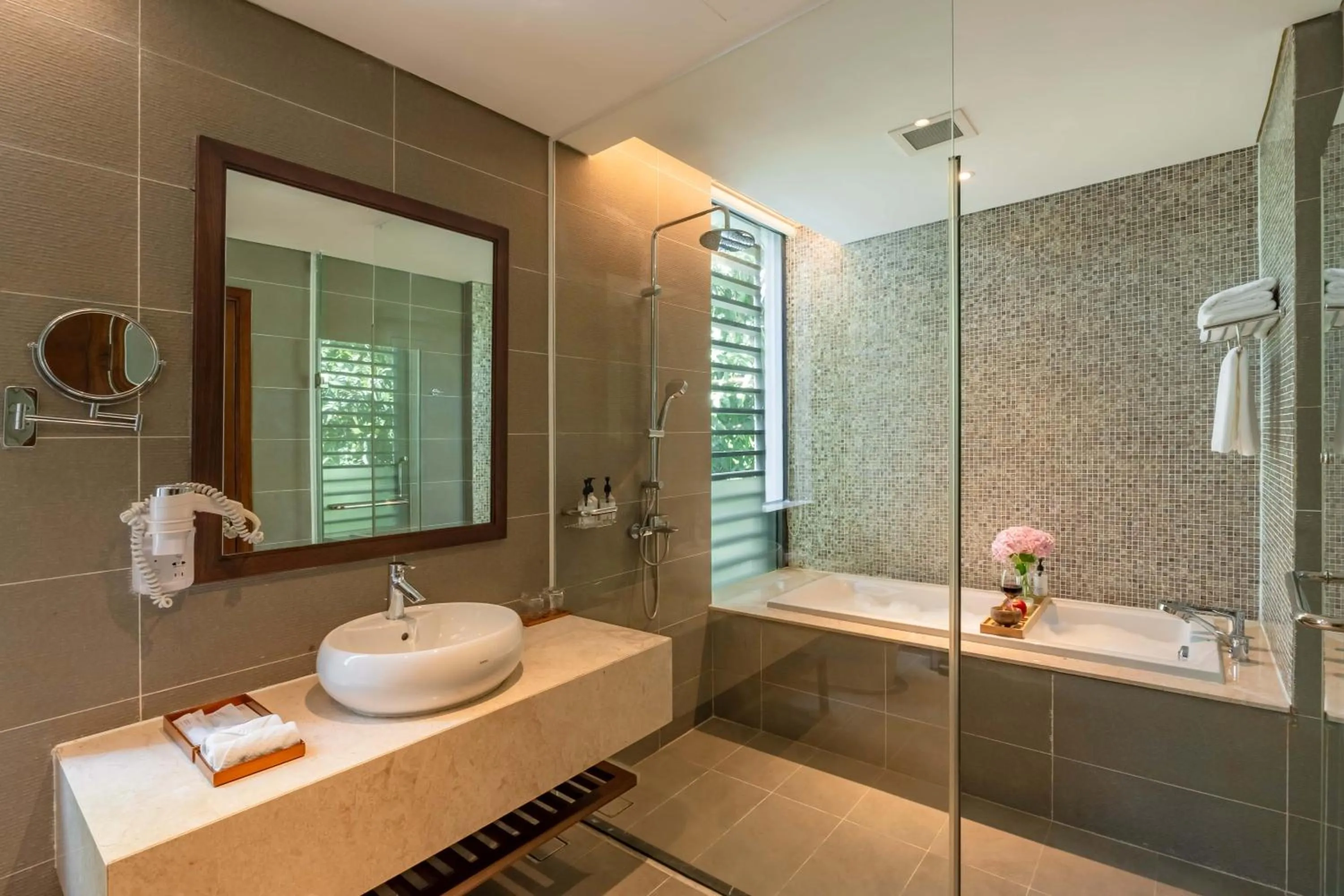 Shower in Best Western Premier Sonasea Phu Quoc