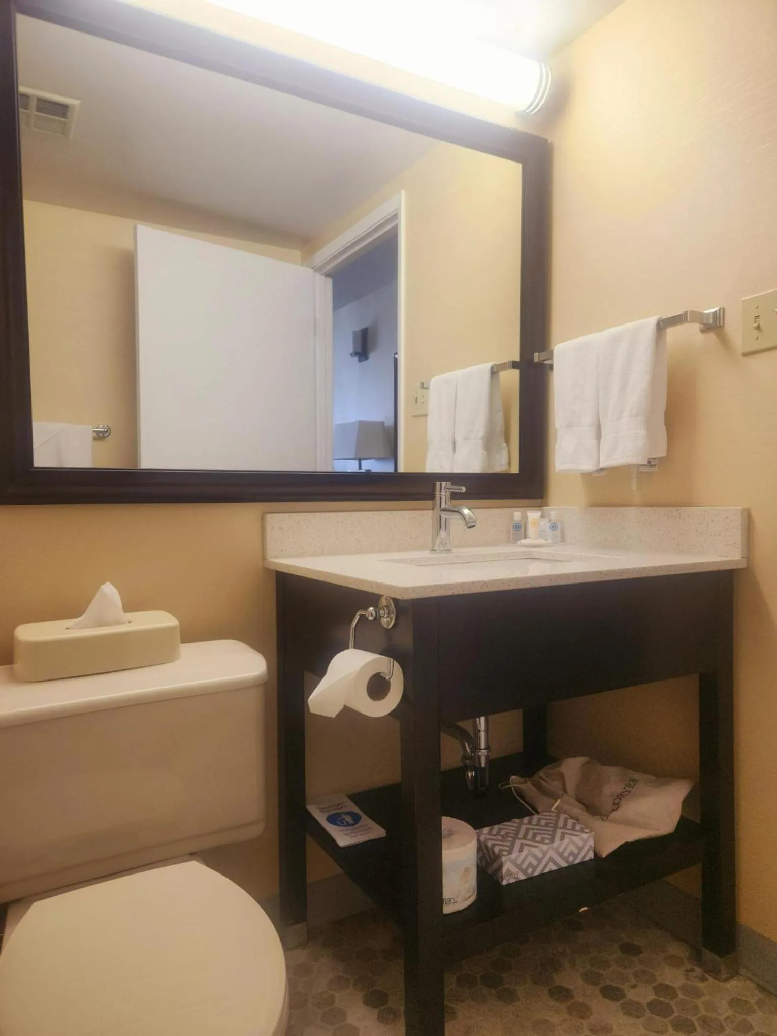 Toilet in Comfort Inn