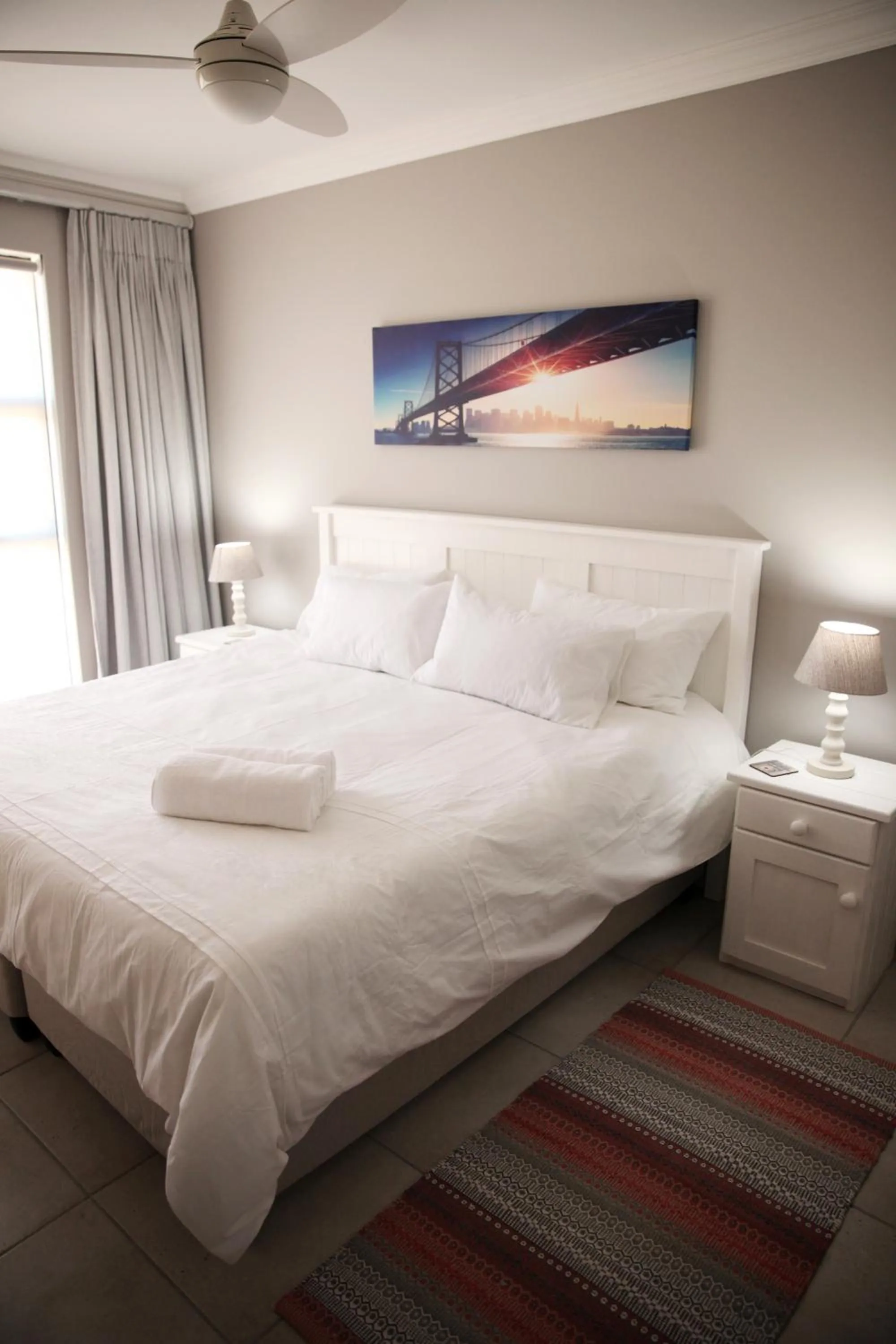 Bed in Mari-Amor Self-Catering Apartments