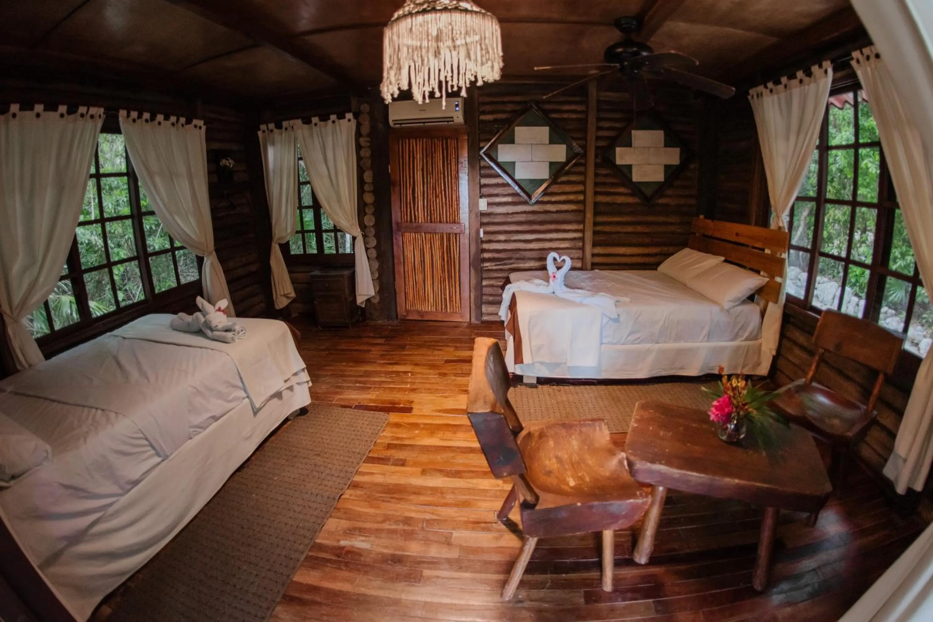 Bed in Hotel El Chital