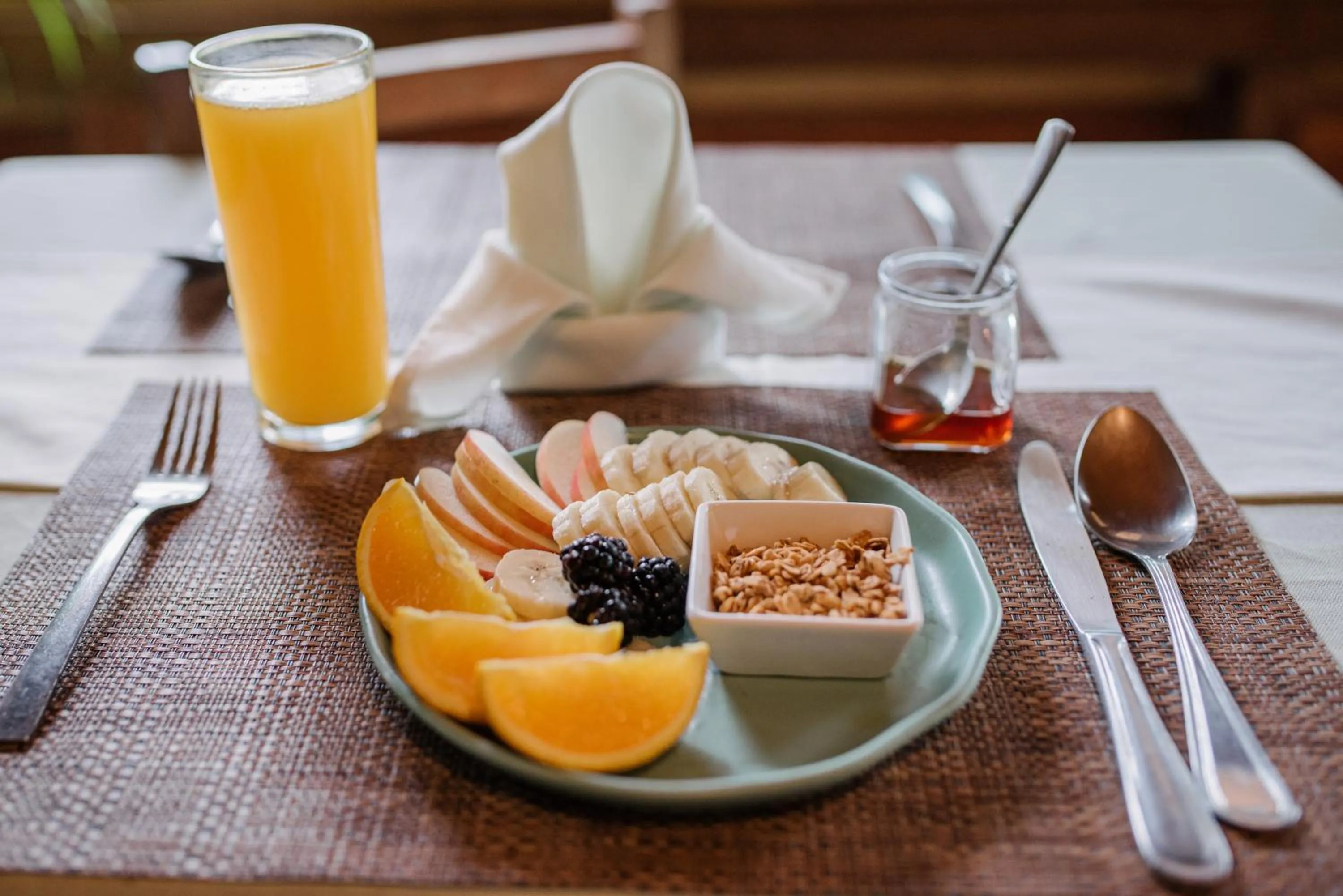 Breakfast in Hotel El Chital