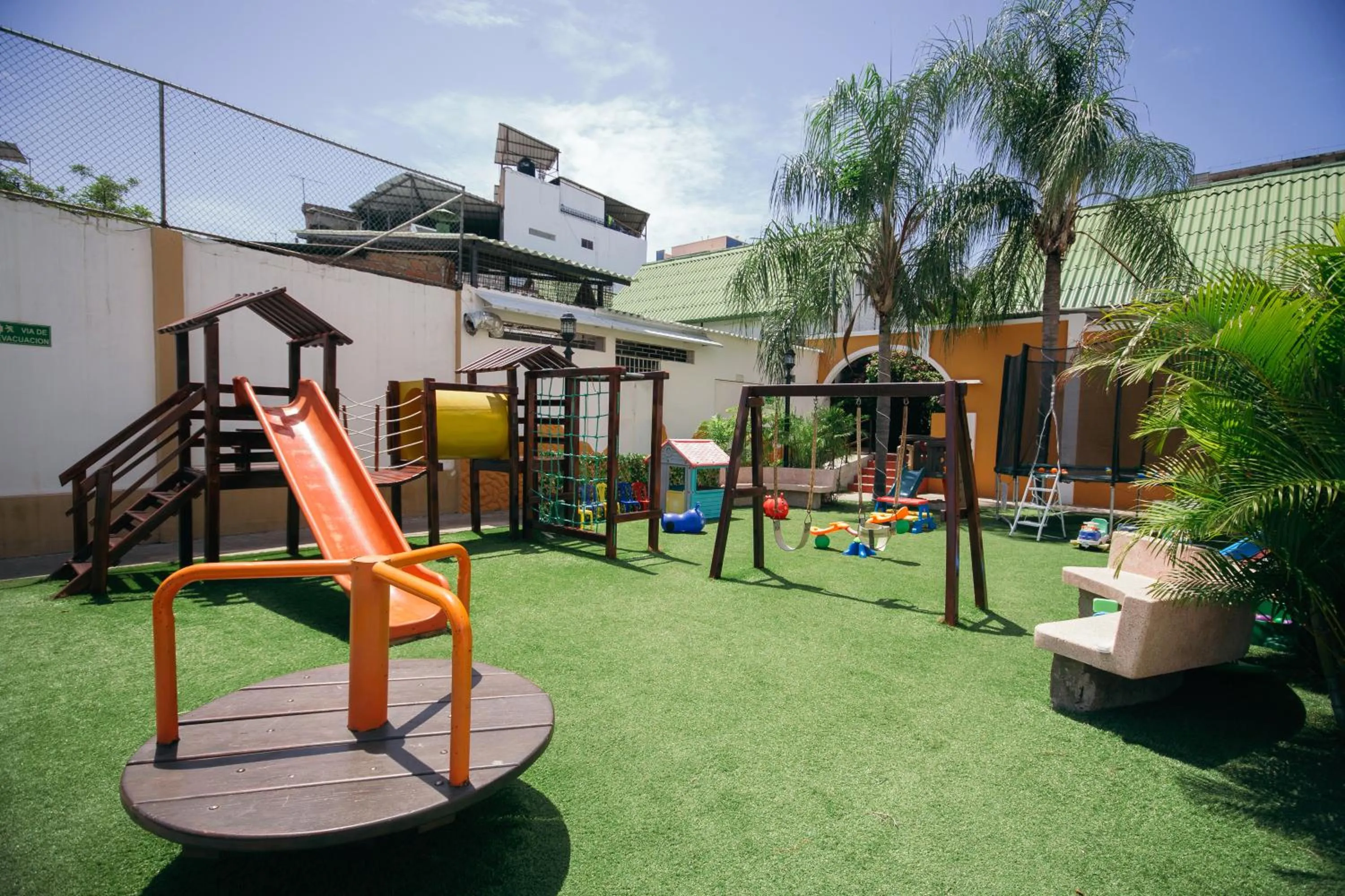 Children play ground in Hotel Balandra