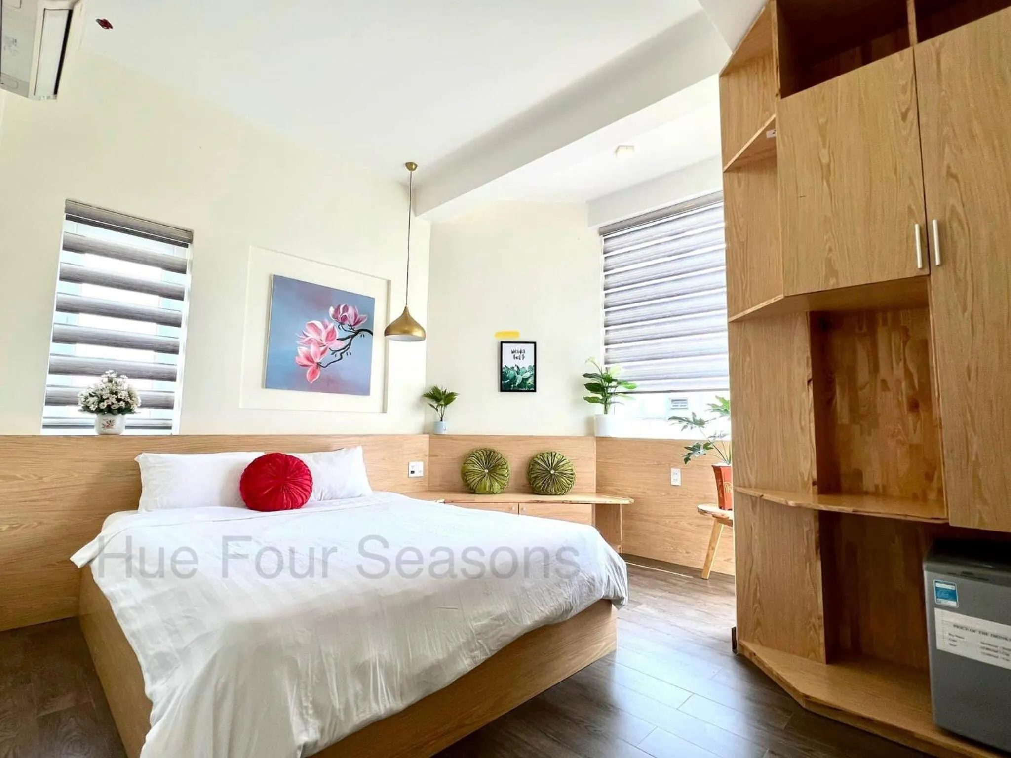 Bed in Hue Four Seasons Hotel