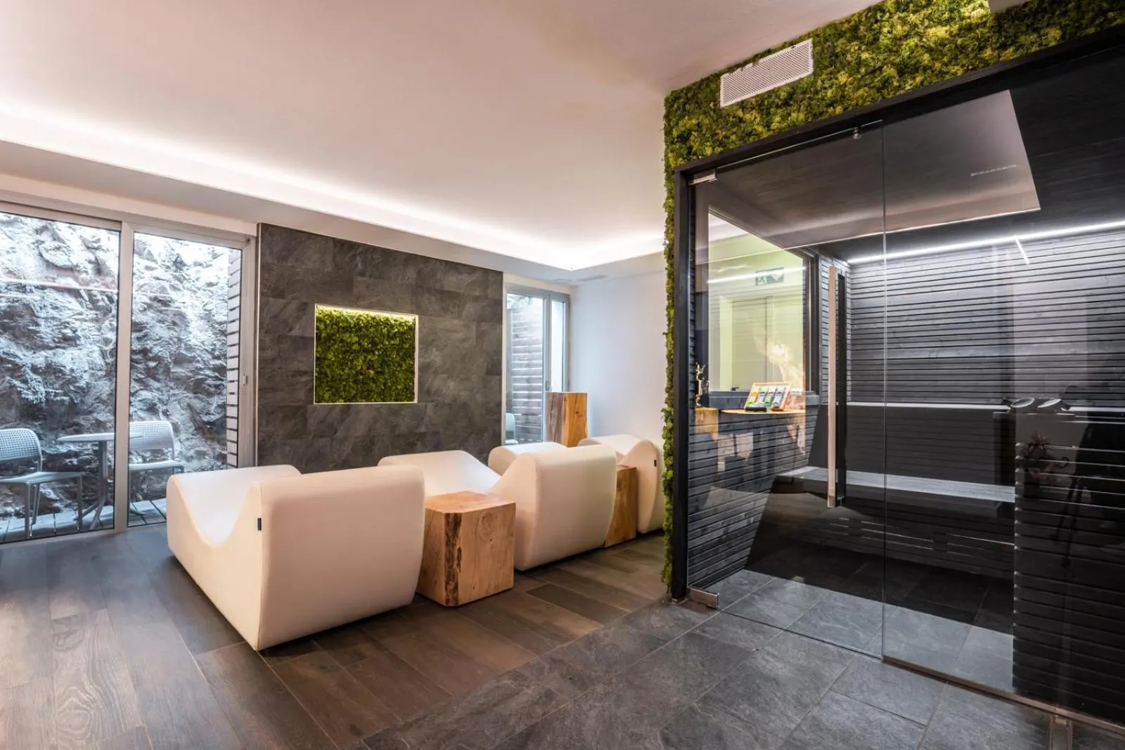 Sauna in Garda Hotel Forte Charme