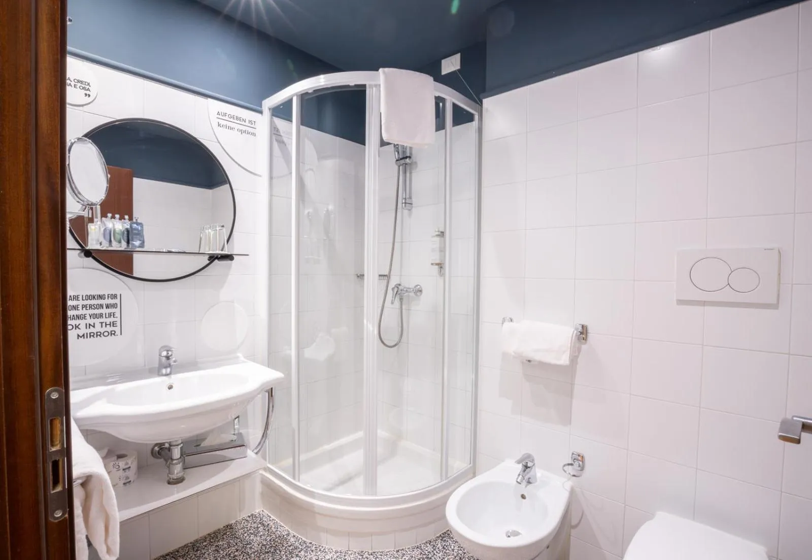 Shower in Garda Hotel Forte Charme