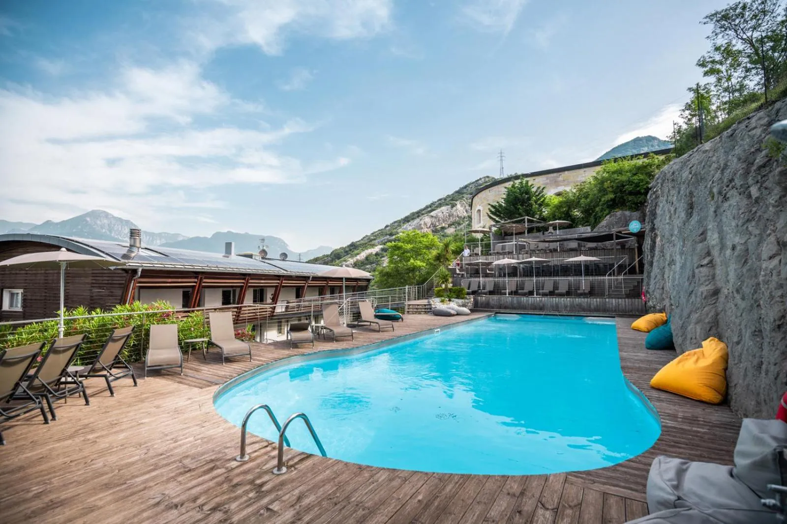 Swimming pool in Garda Hotel Forte Charme