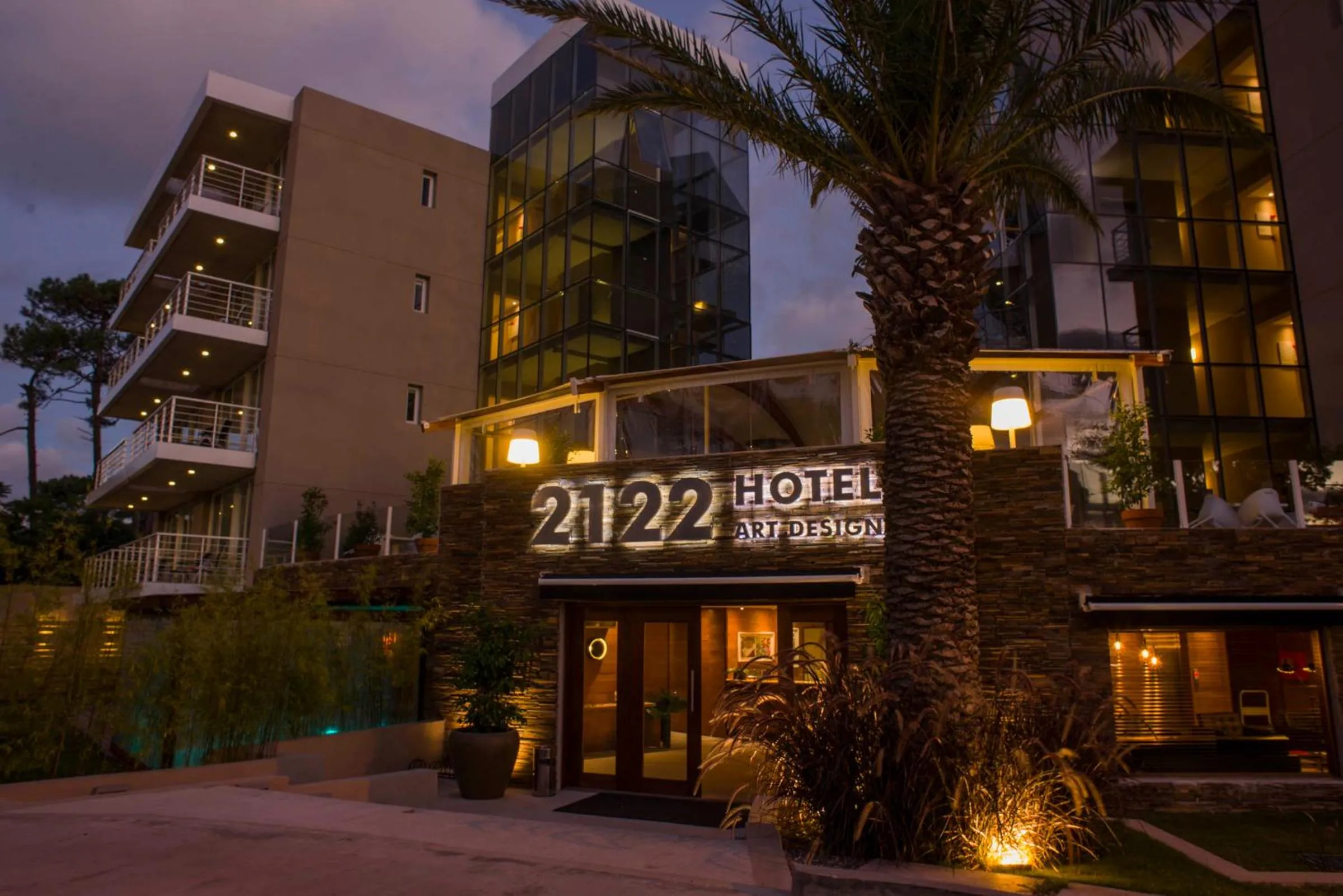 Facade/entrance in 2122 Hotel Art Design