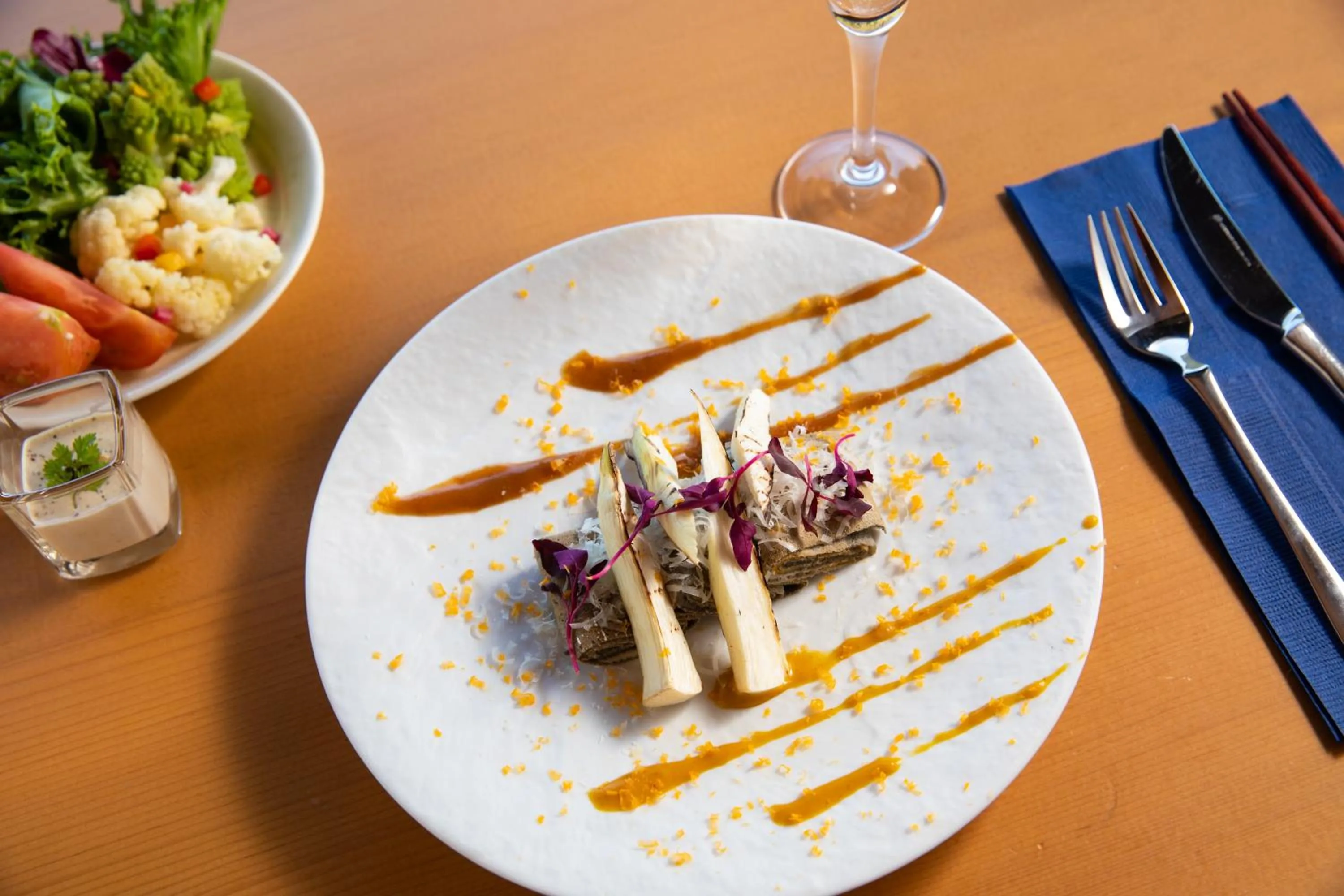 Food in barhotel Hakone Kazan