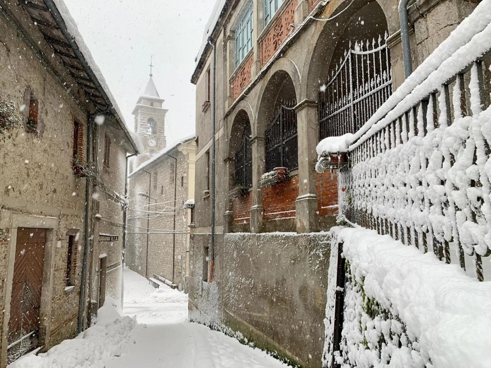 Landmark view in B&B Leofreni Natura