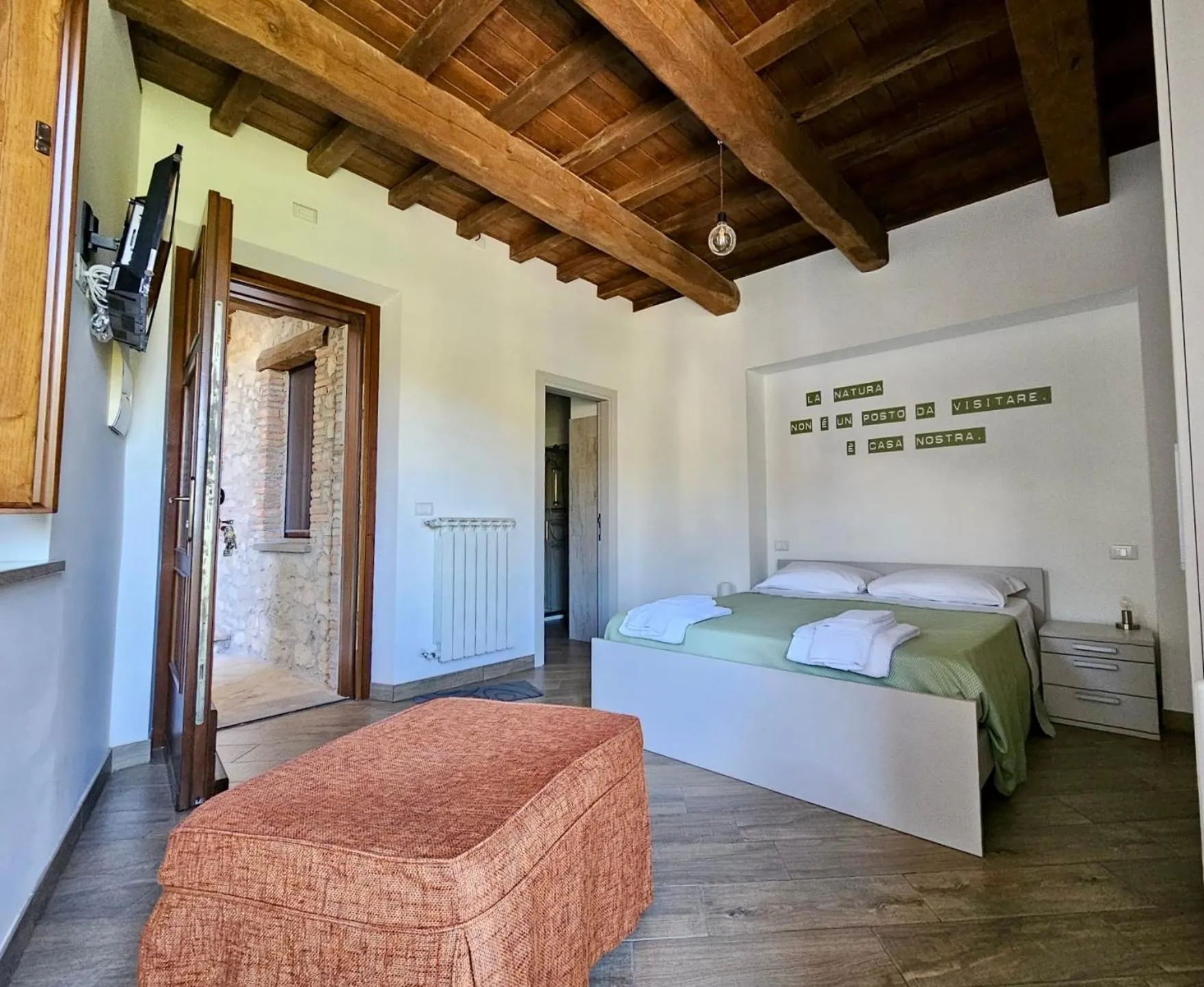Bed in B&B Leofreni Natura
