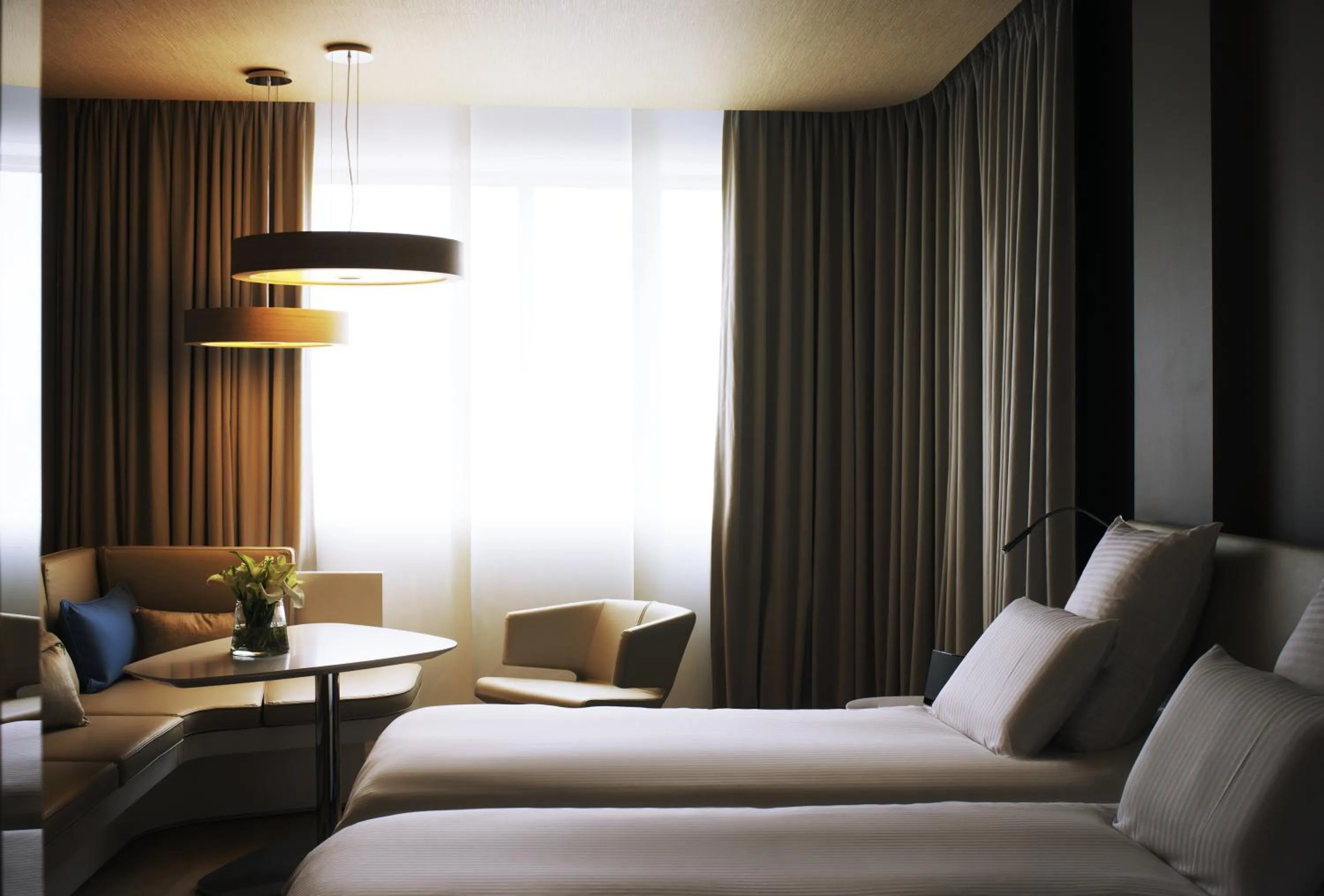 Bed in Pullman Brussels Centre Midi