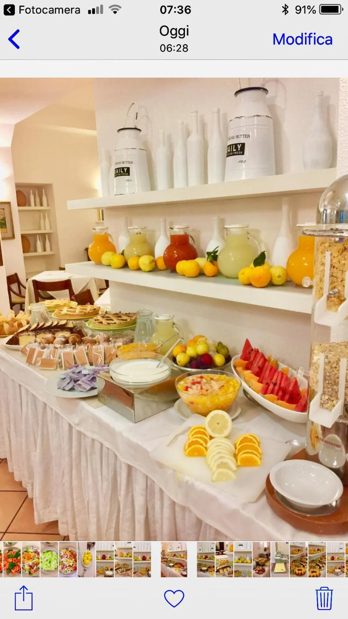 Restaurant/places to eat in Panorama Palace Hotel