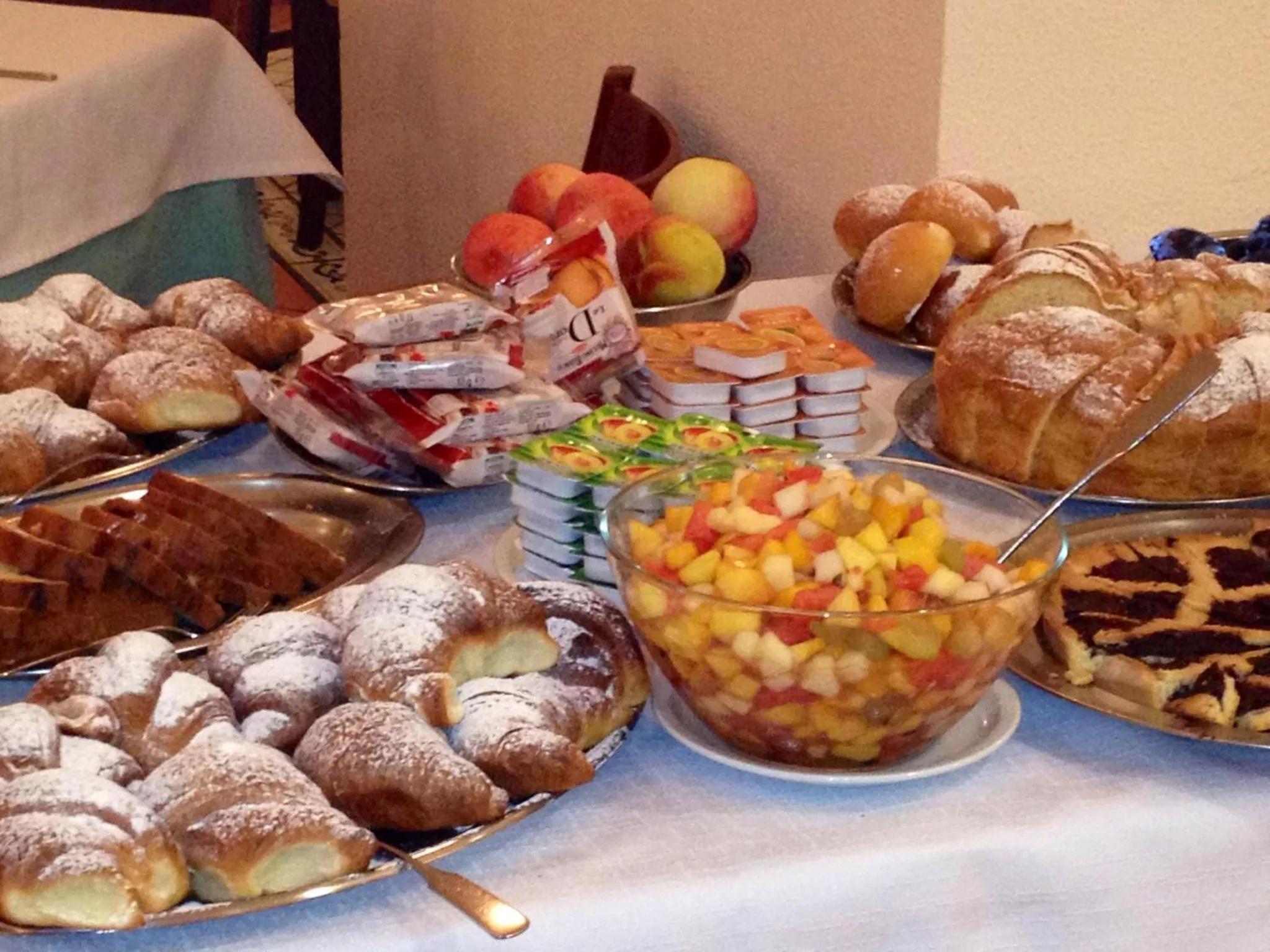 Buffet breakfast in Panorama Palace Hotel