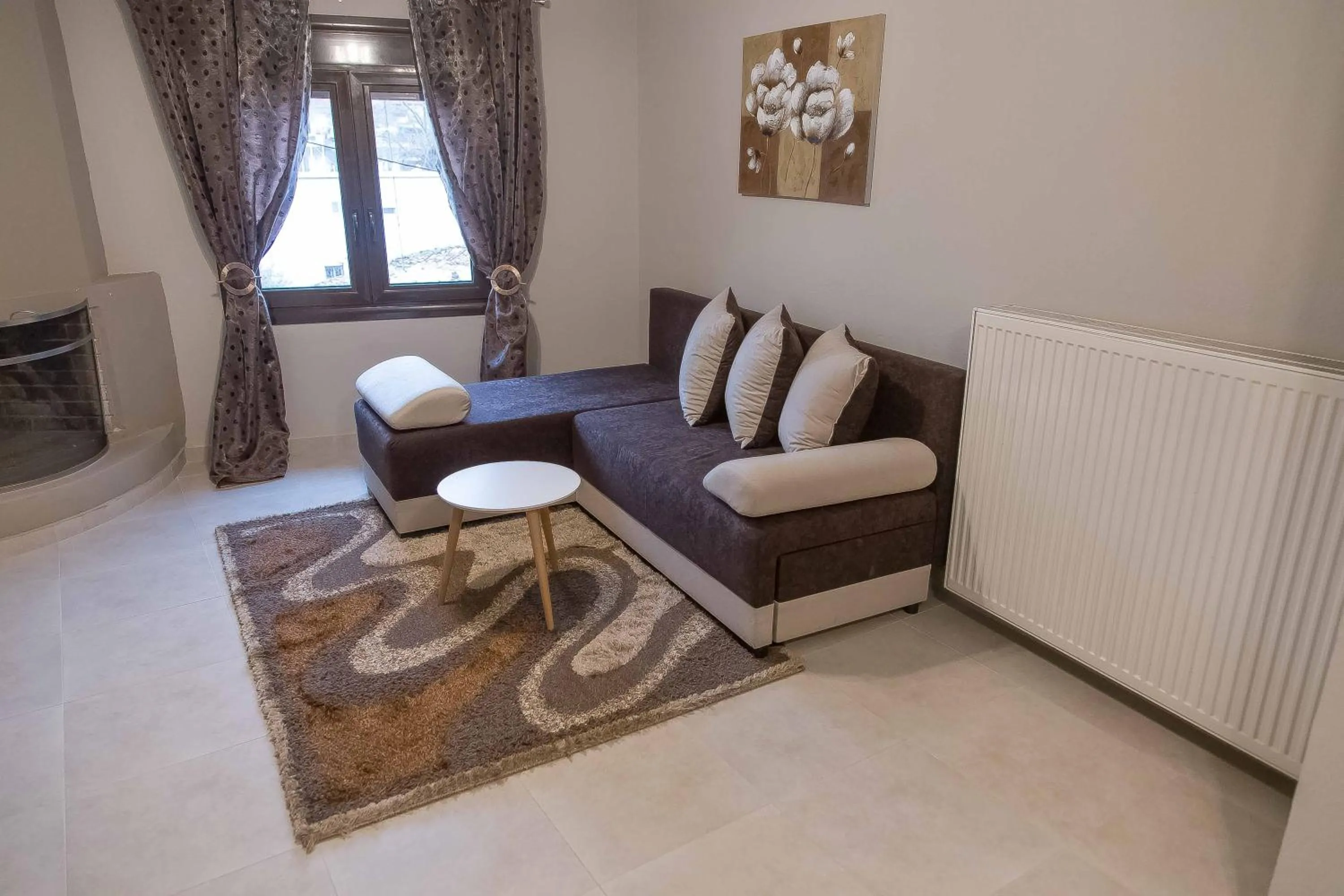 Living room in Historic Luxury House in the Heart of Meteora