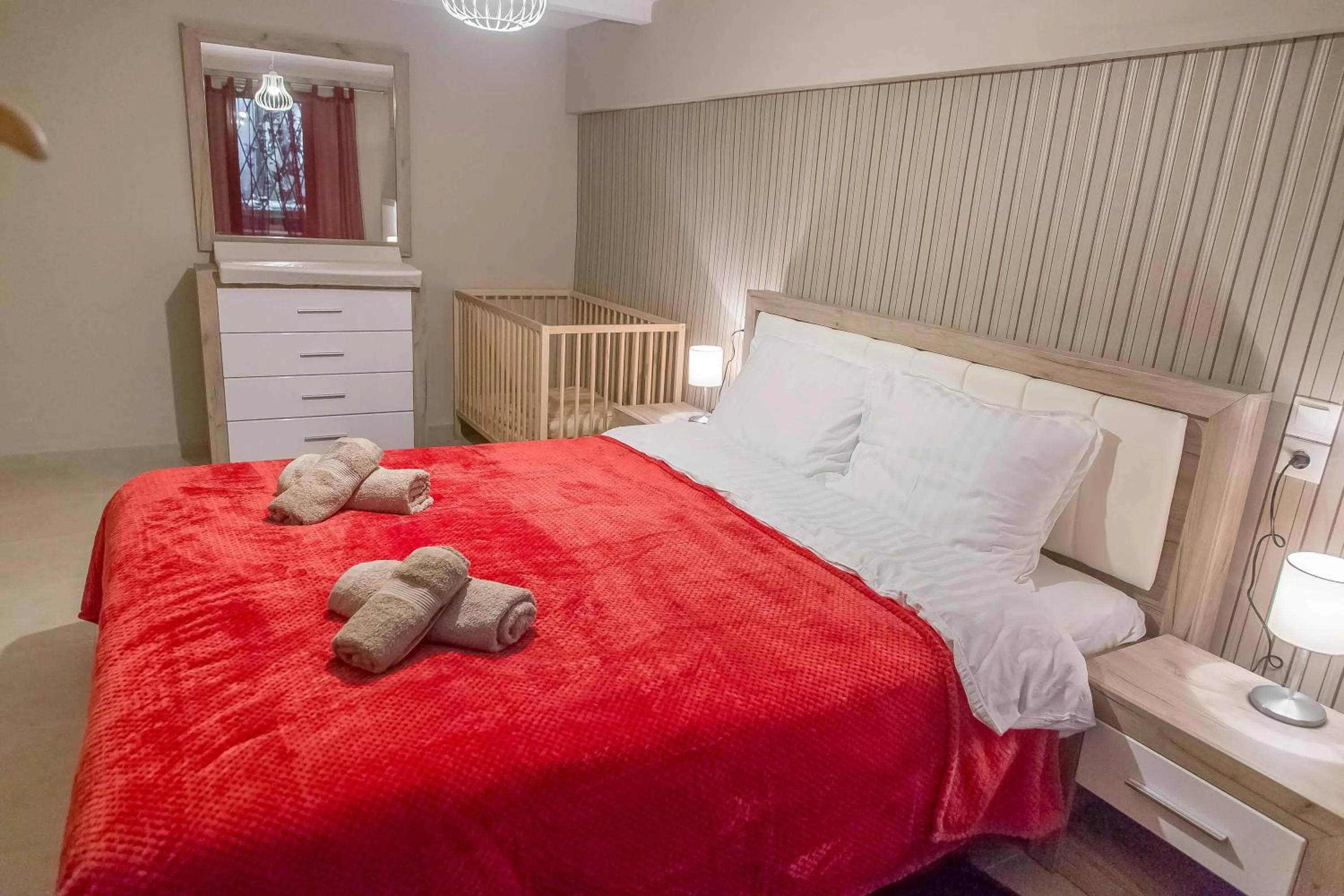 Bedroom, Bed in Historic Luxury House in the Heart of Meteora