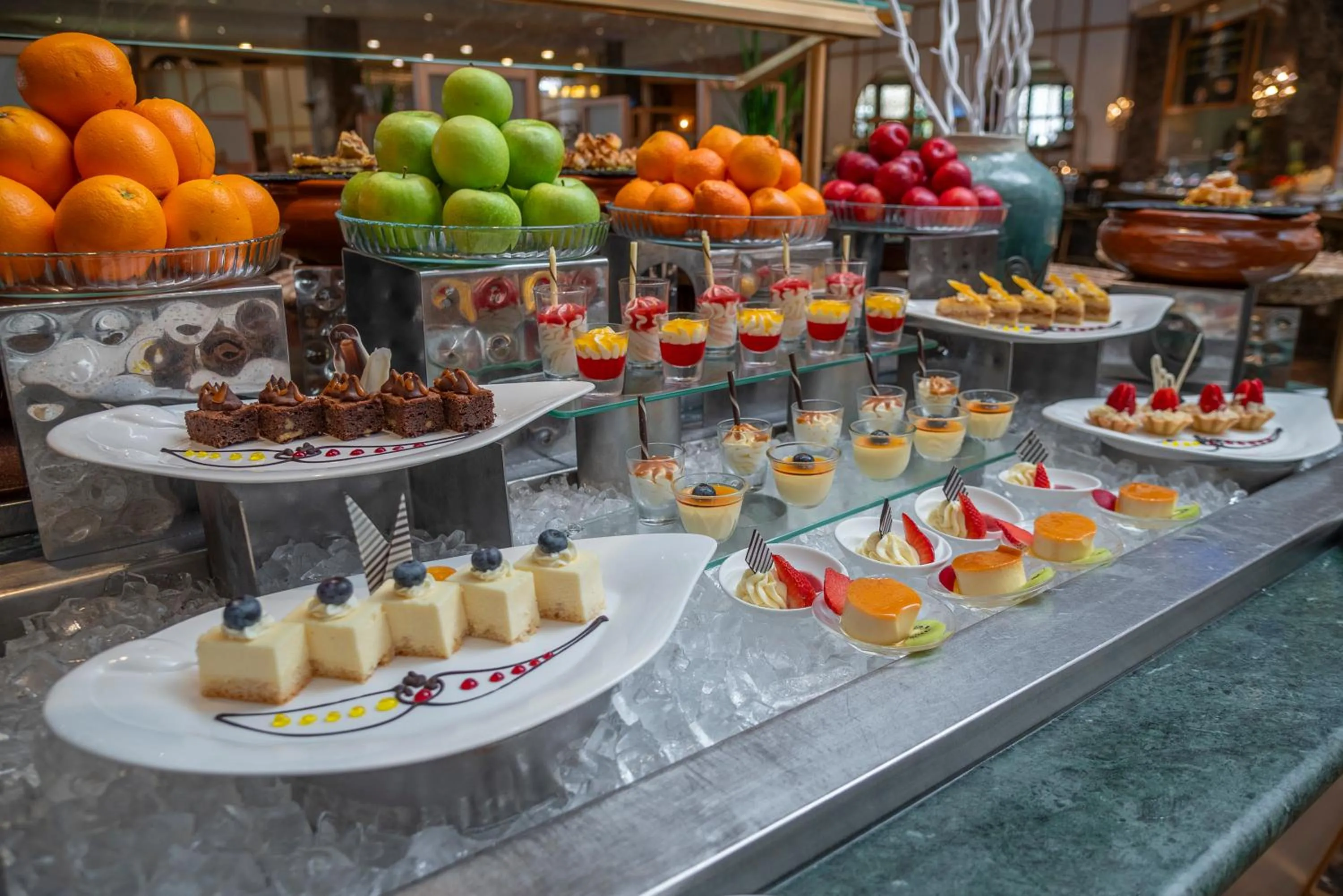 Buffet breakfast in The Apartments