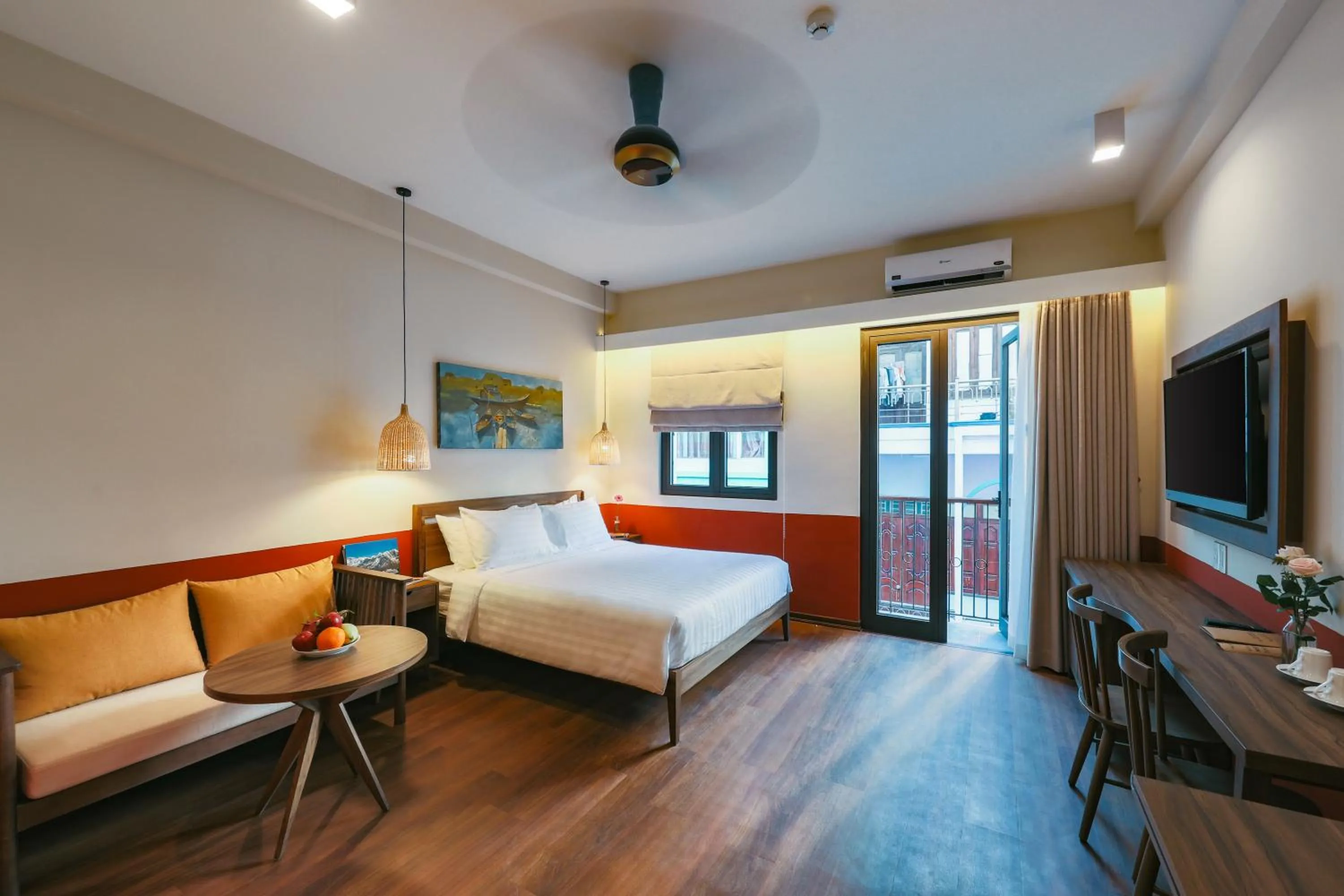 Photo of the whole room, Bed in Casa Rosa Apartment