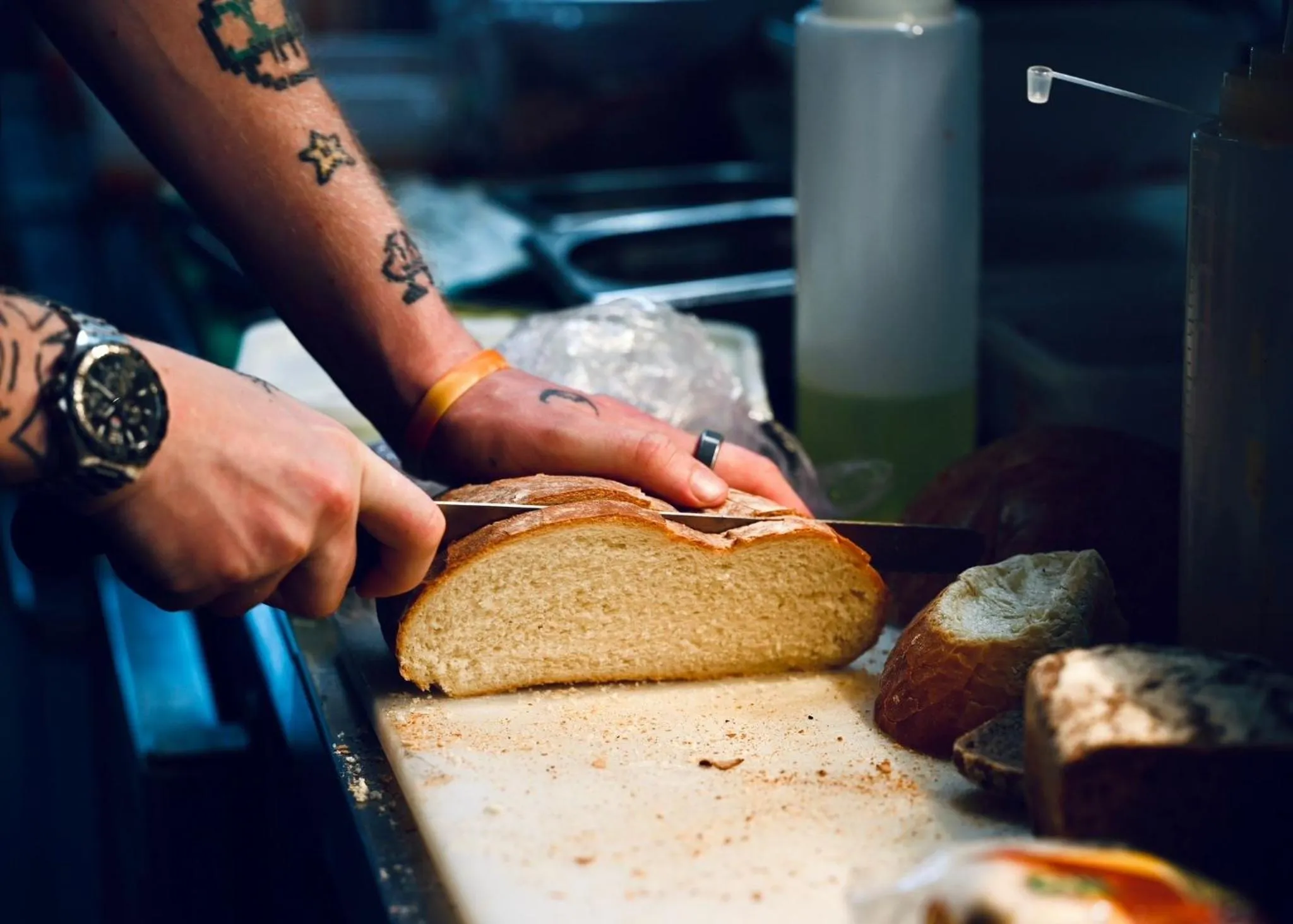 Food and drinks in The Bakery B&B