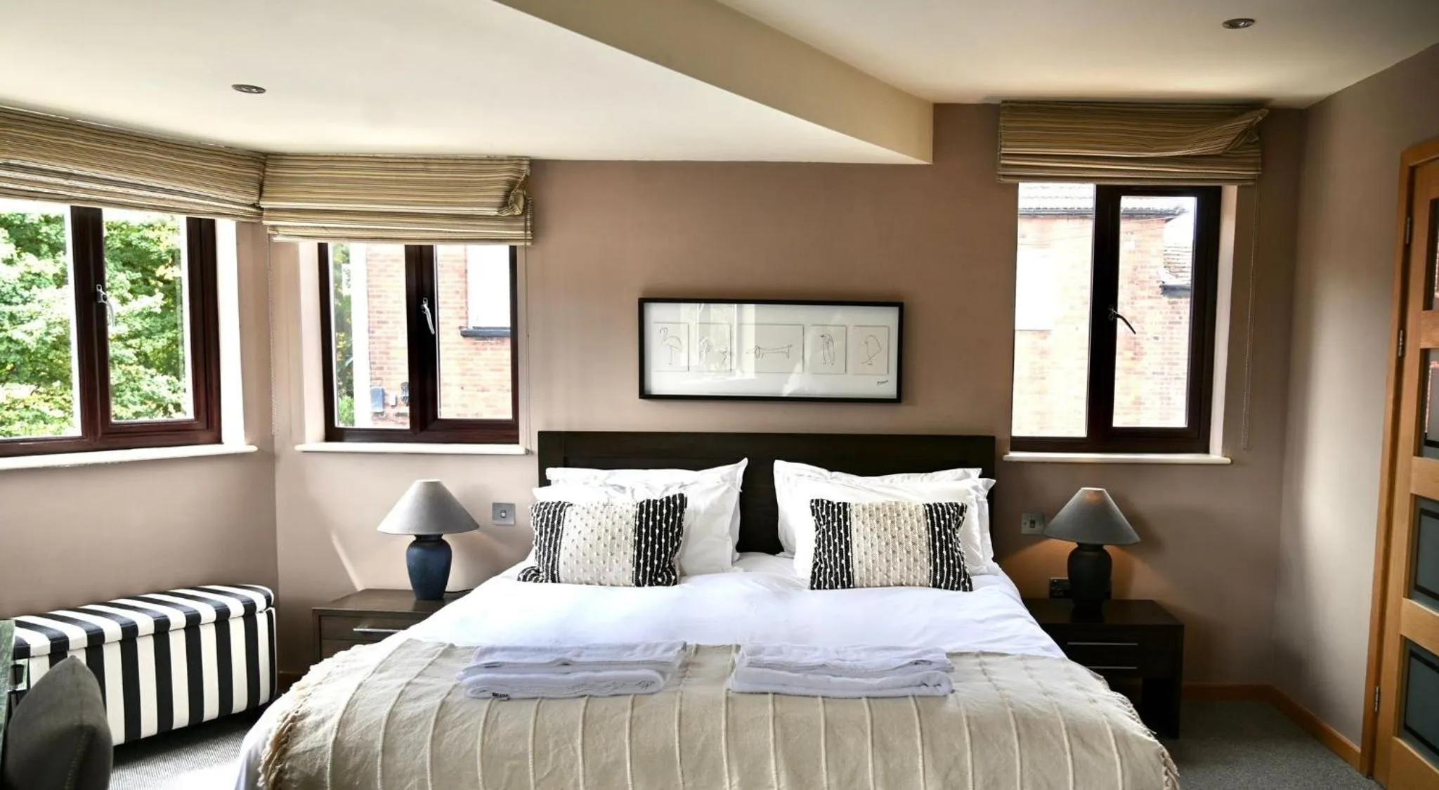 Bedroom in The Bakery B&B