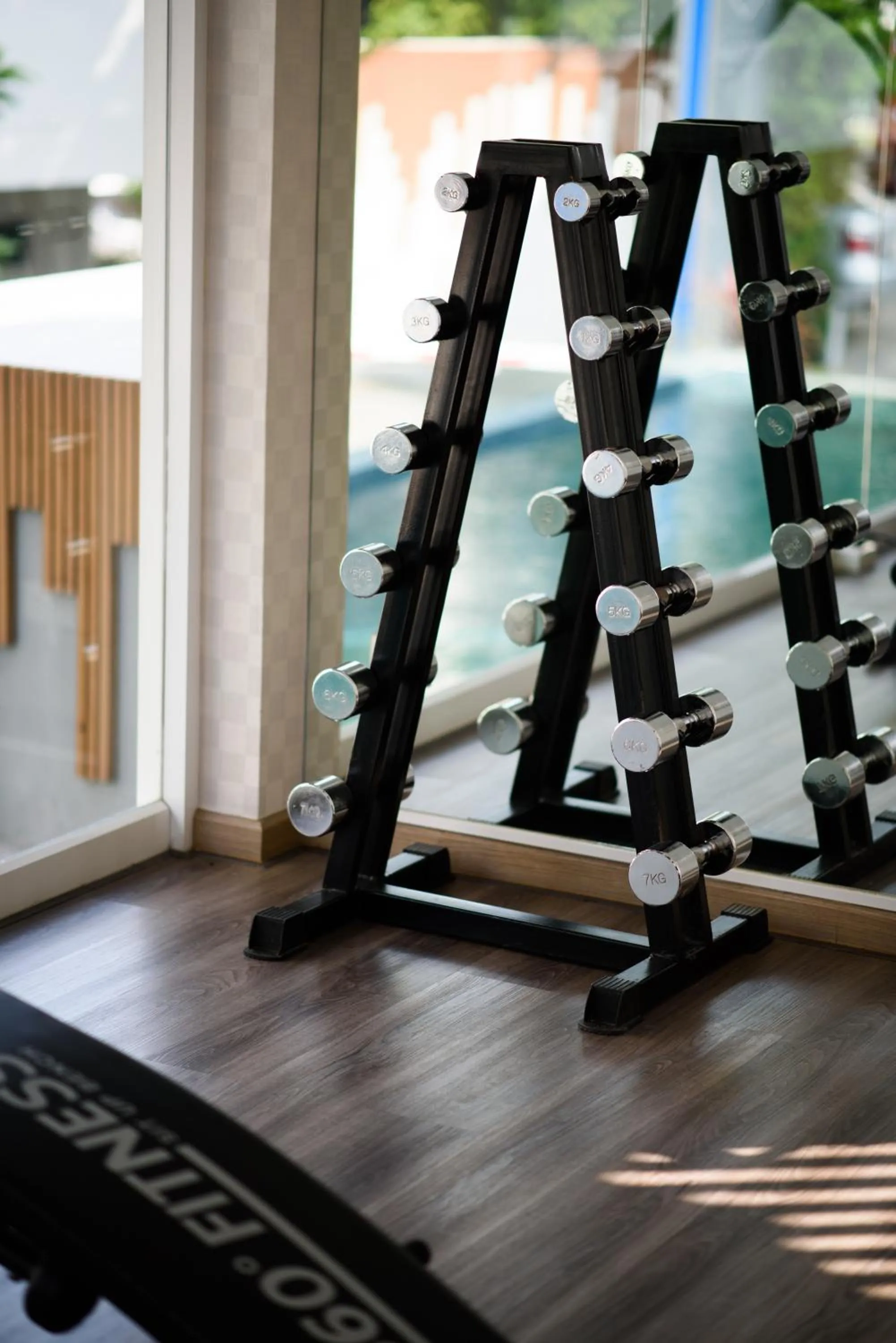 Fitness centre/facilities in Prime Square Hotel