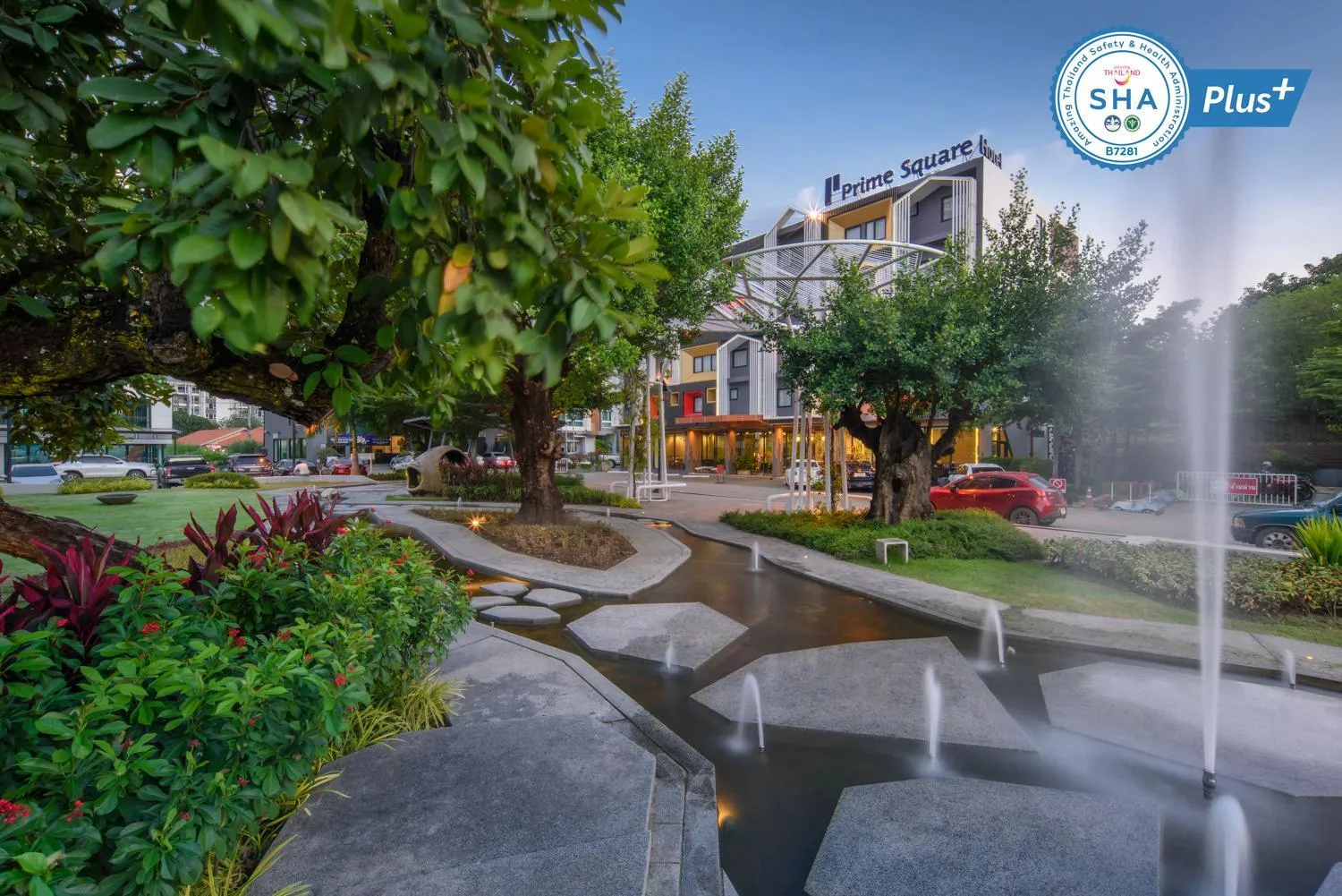 Property building in Prime Square Hotel