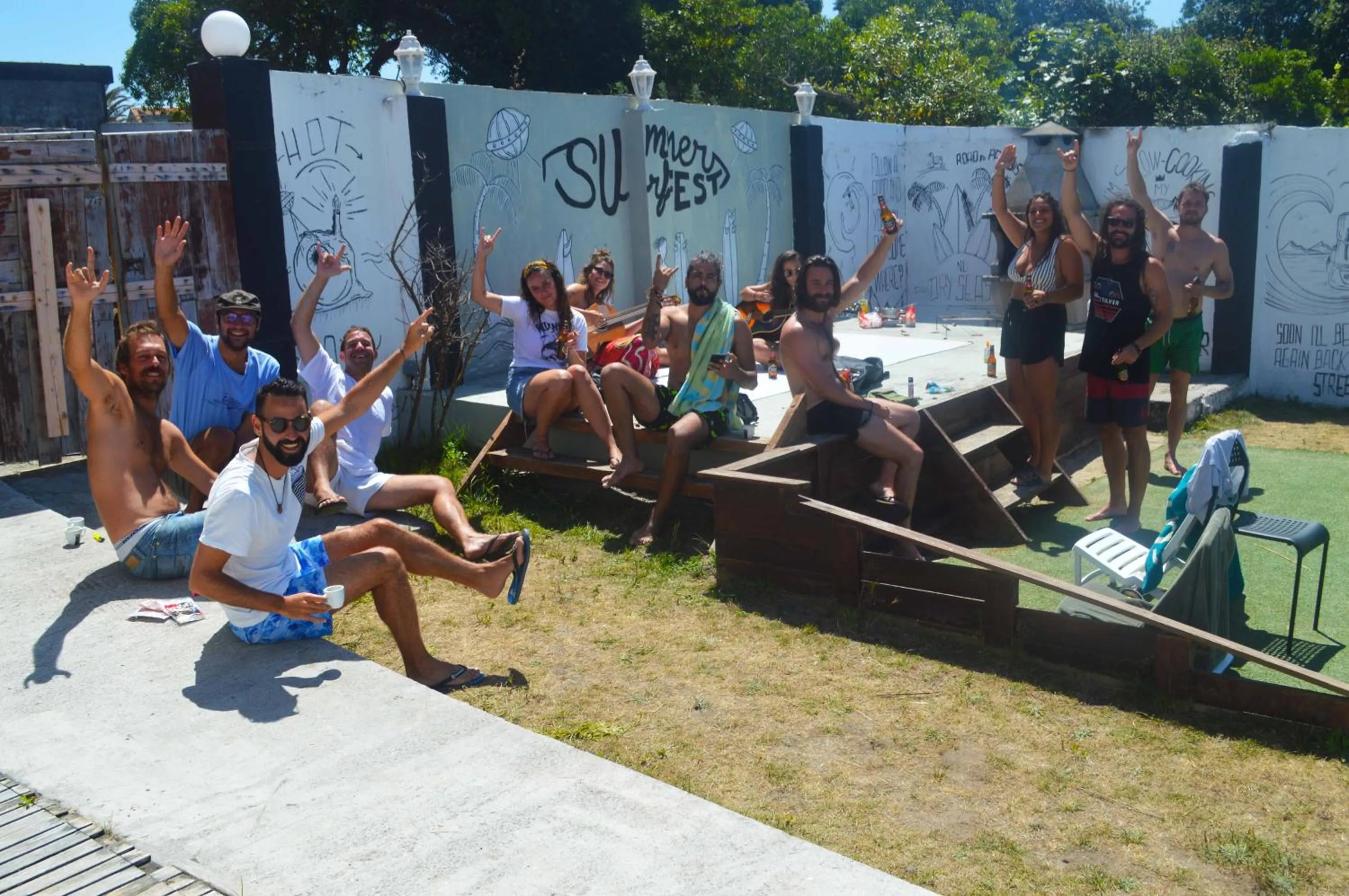 People in Coruña Backpackers Hostel