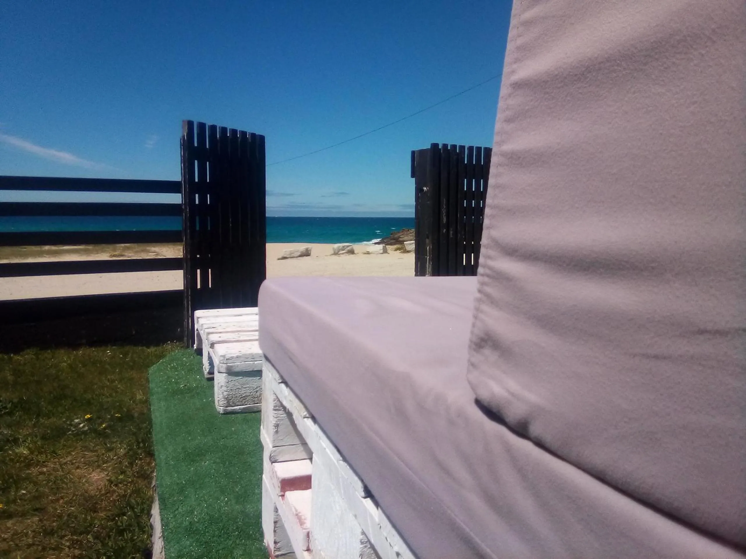 Sea view in Coruña Backpackers Hostel