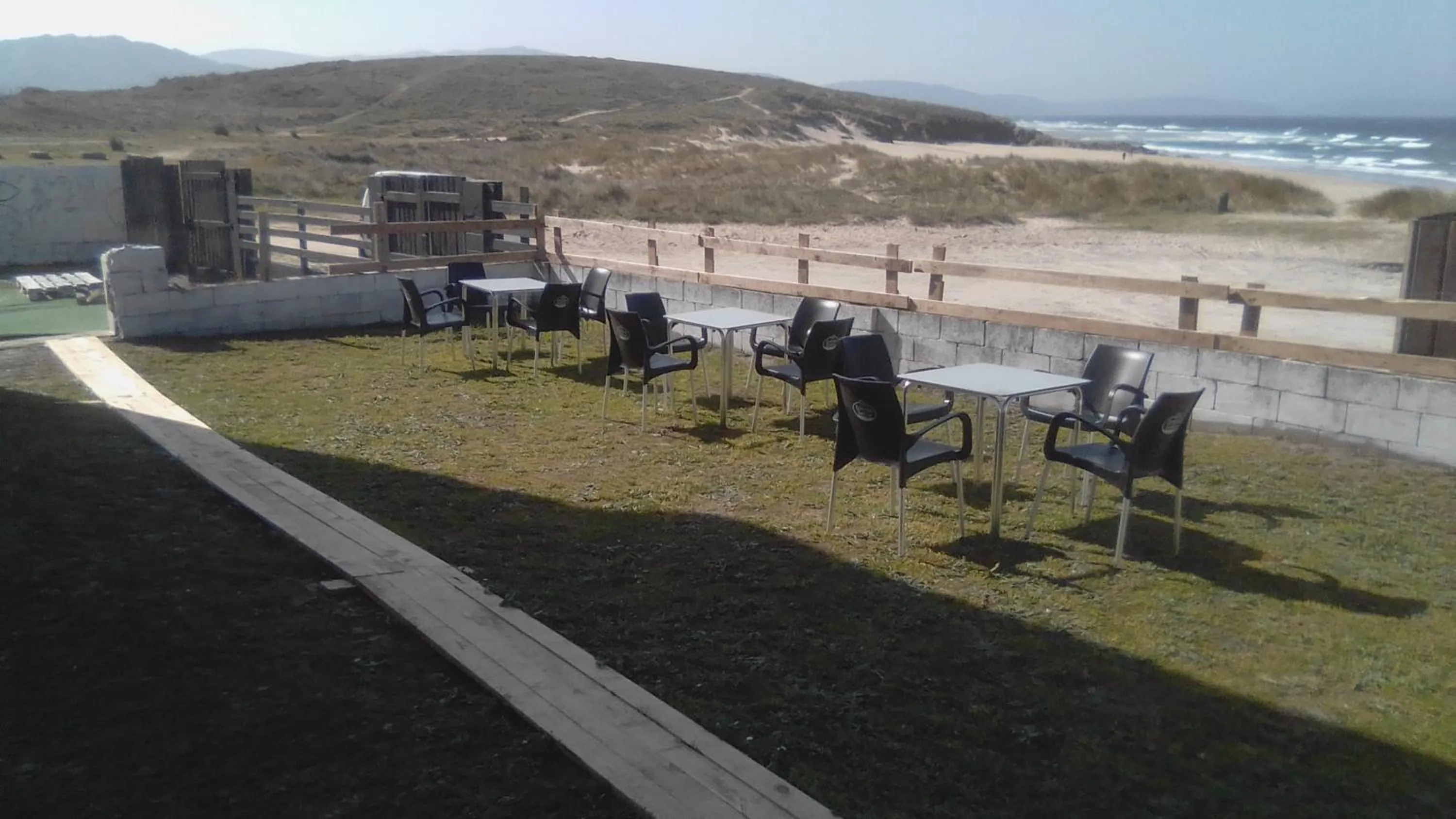 Sea view in Coruña Backpackers Hostel