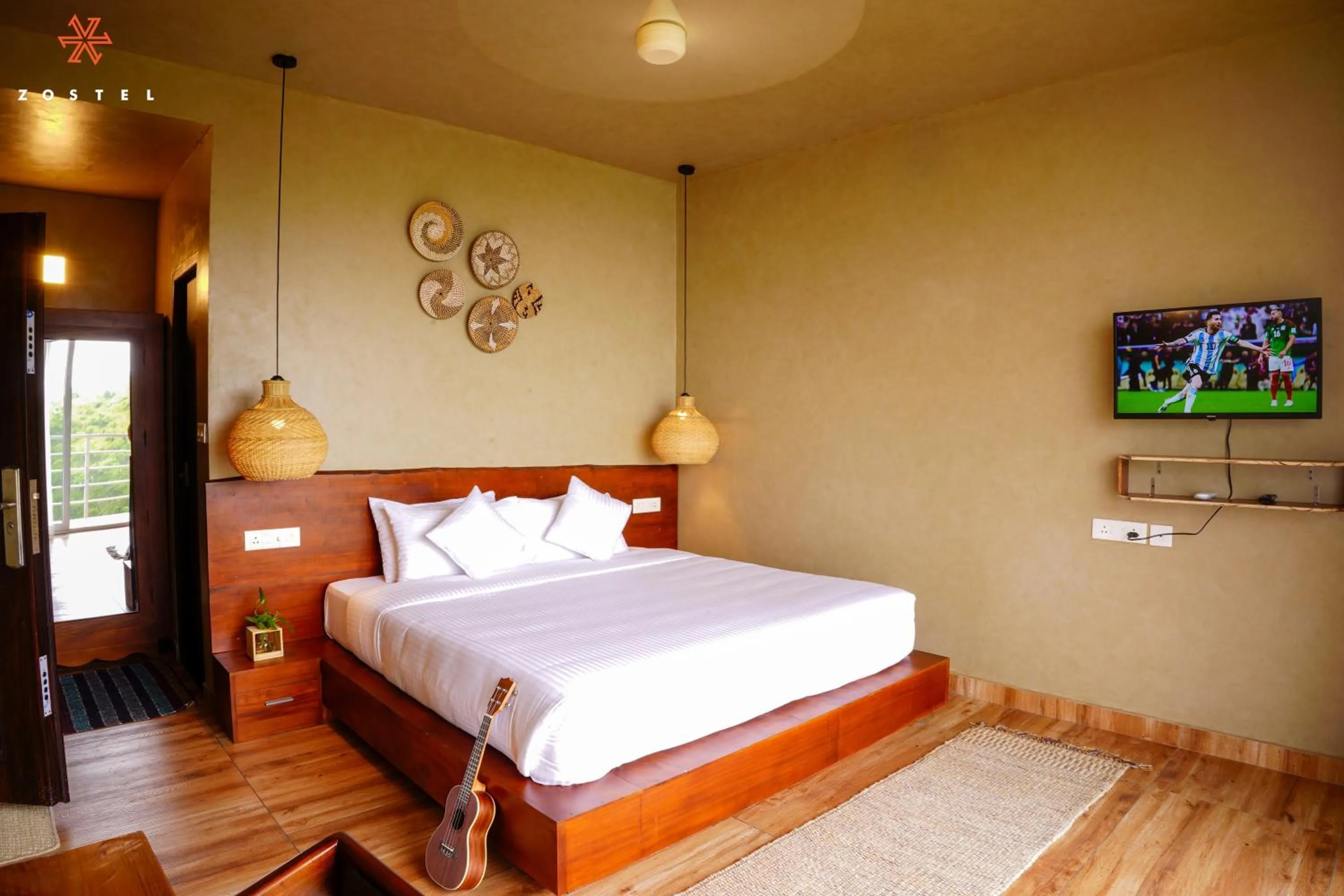 Photo of the whole room, Bed in Zostel Vagamon