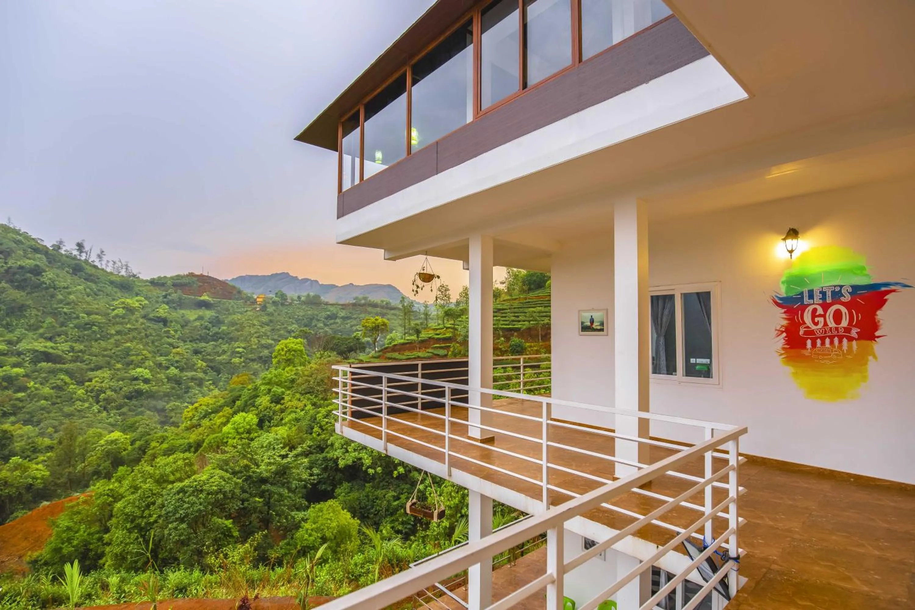 Natural landscape in Zostel Vagamon