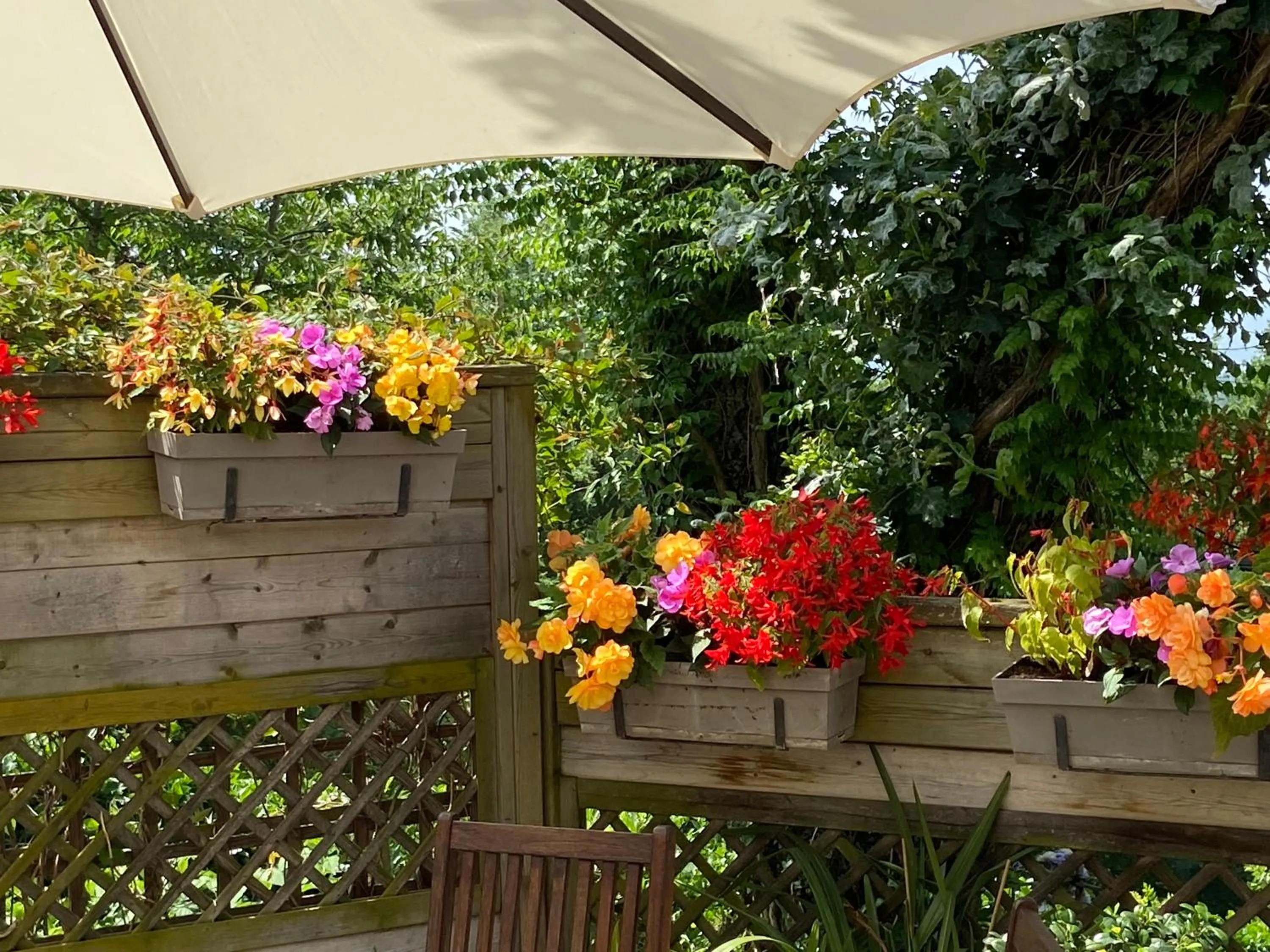 Garden in Le Relais des Malettes Chambres d'hôtes B&B