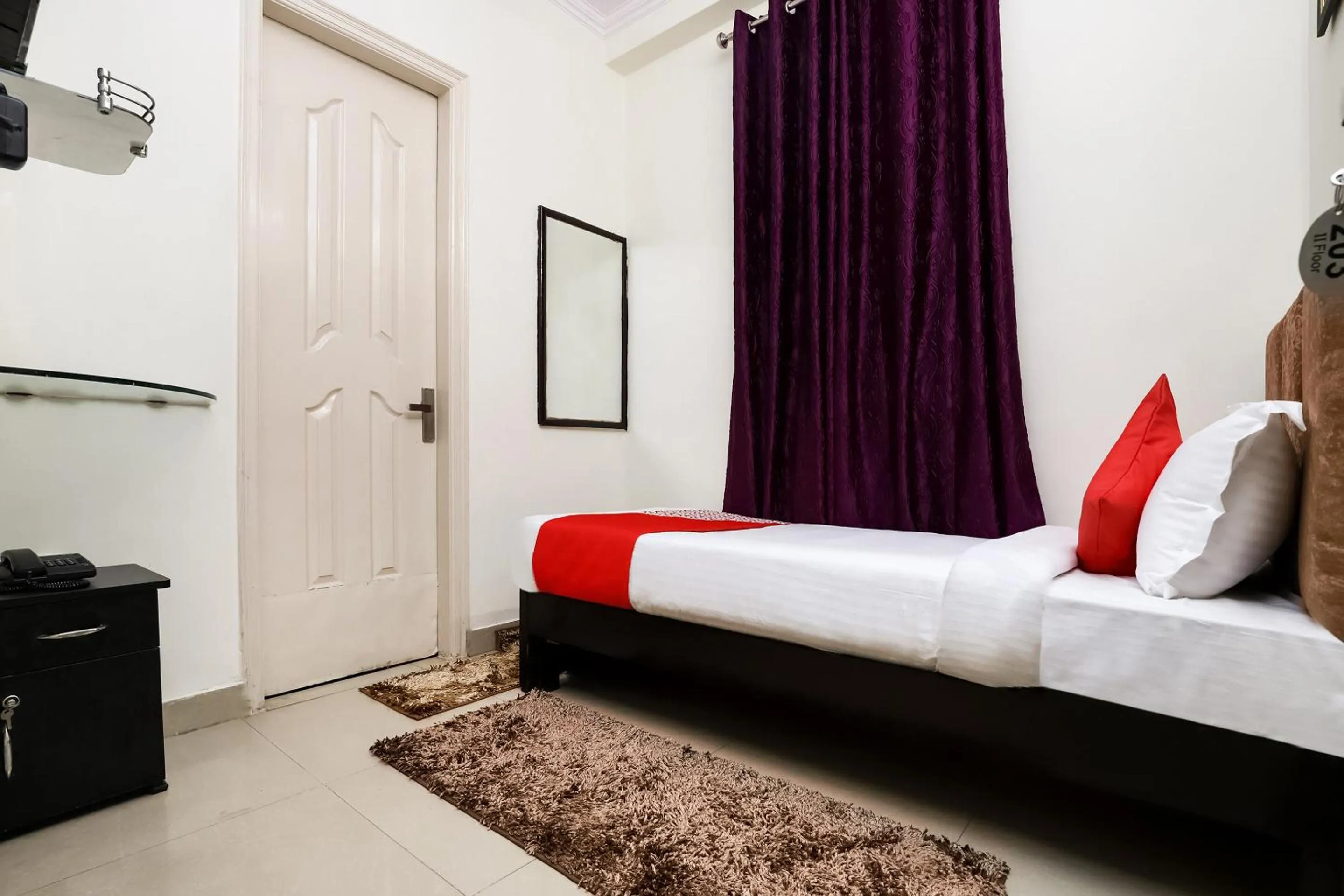 Bedroom, Bed in Collection O Ramji Grand Near Tdi Mall