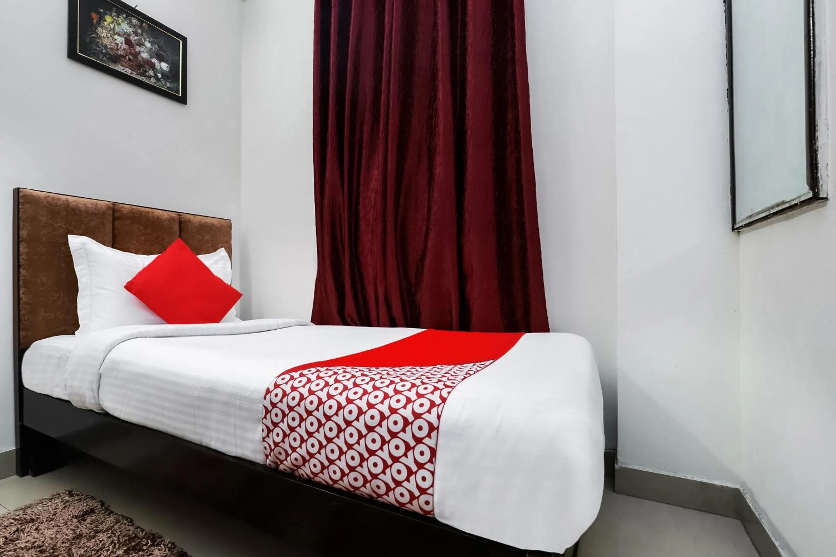 Bedroom, Bed in Collection O Ramji Grand Near Tdi Mall