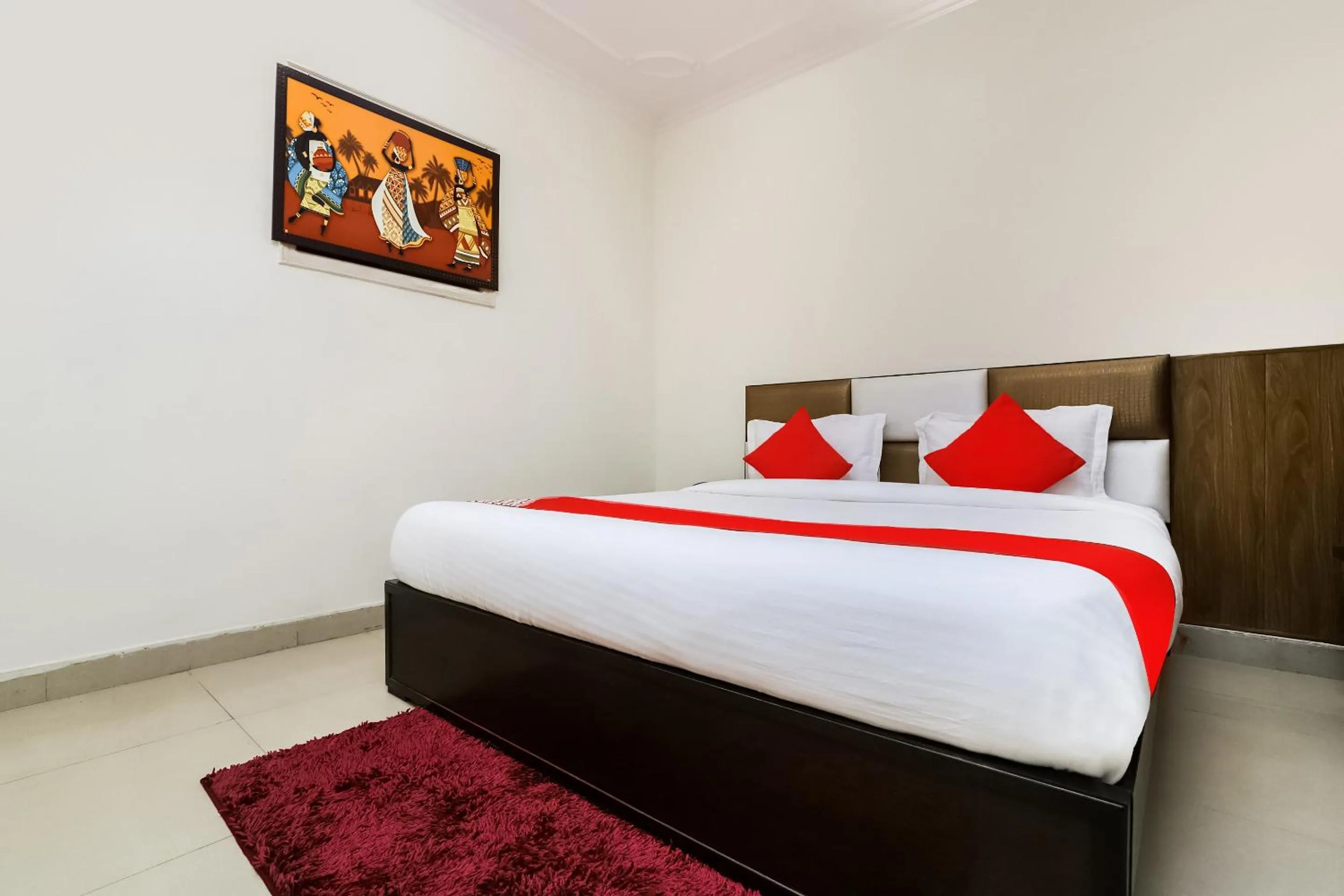 Bedroom, Bed in Collection O Ramji Grand Near Tdi Mall