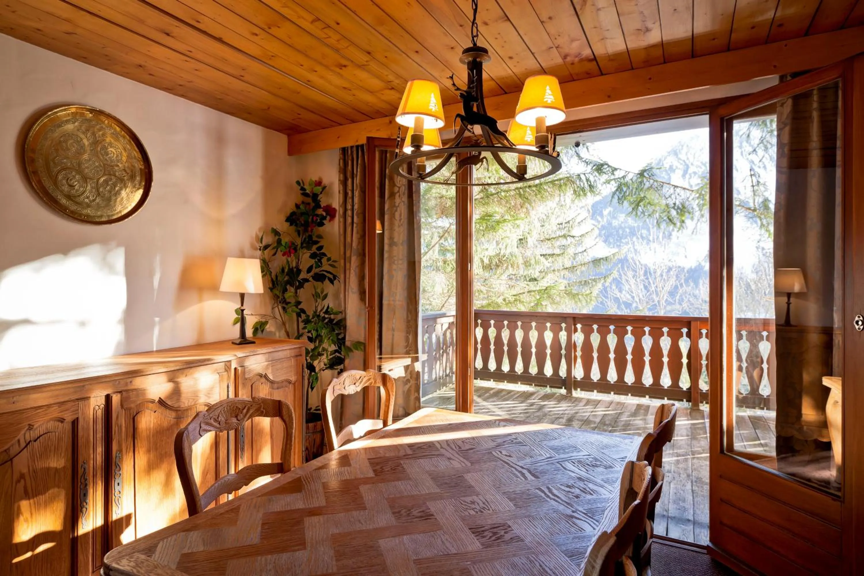 Balcony/Terrace in Hotel les Flocons