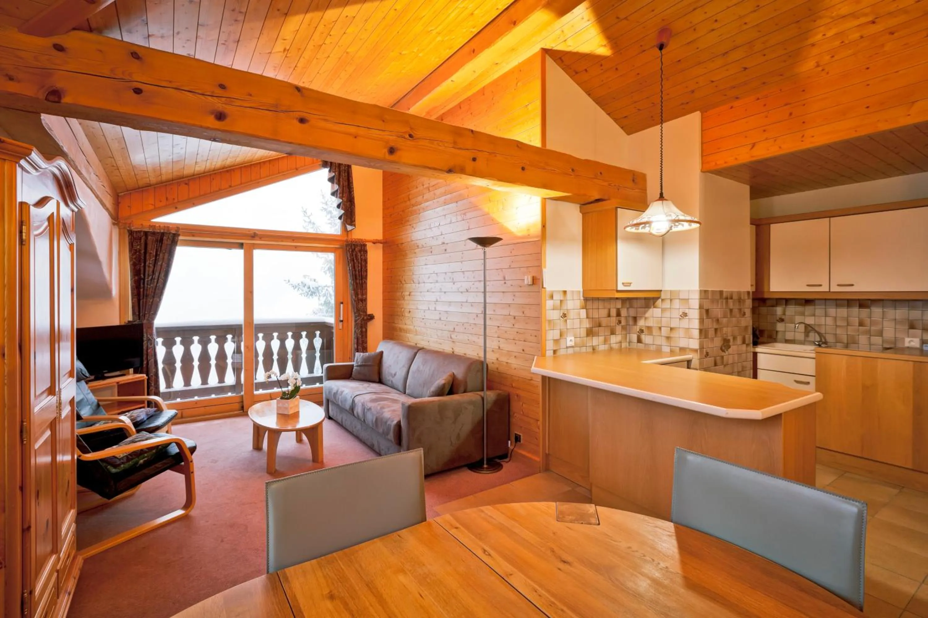 Living room in Hotel les Flocons