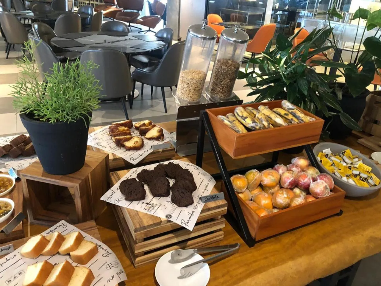 Buffet breakfast in Slaviero Campina Grande