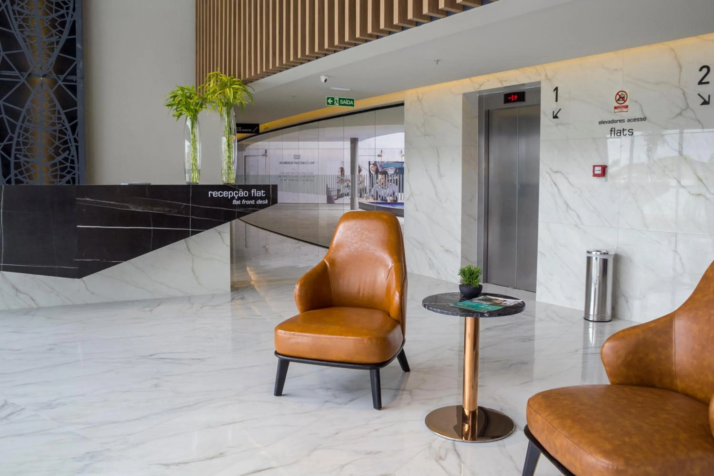 Lobby or reception in Slaviero Campina Grande