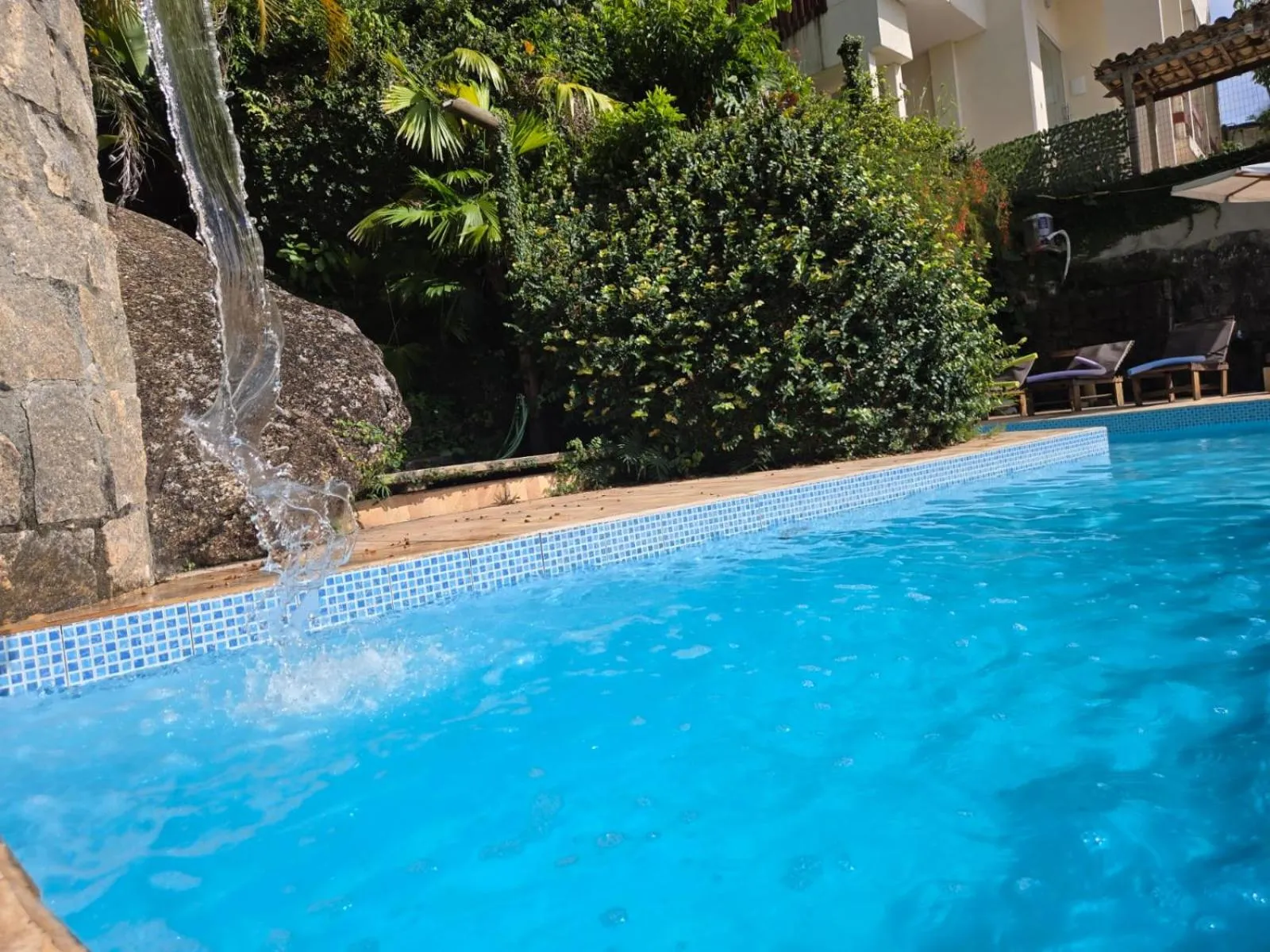 Pool view in Apartamentos Casa da Pedra