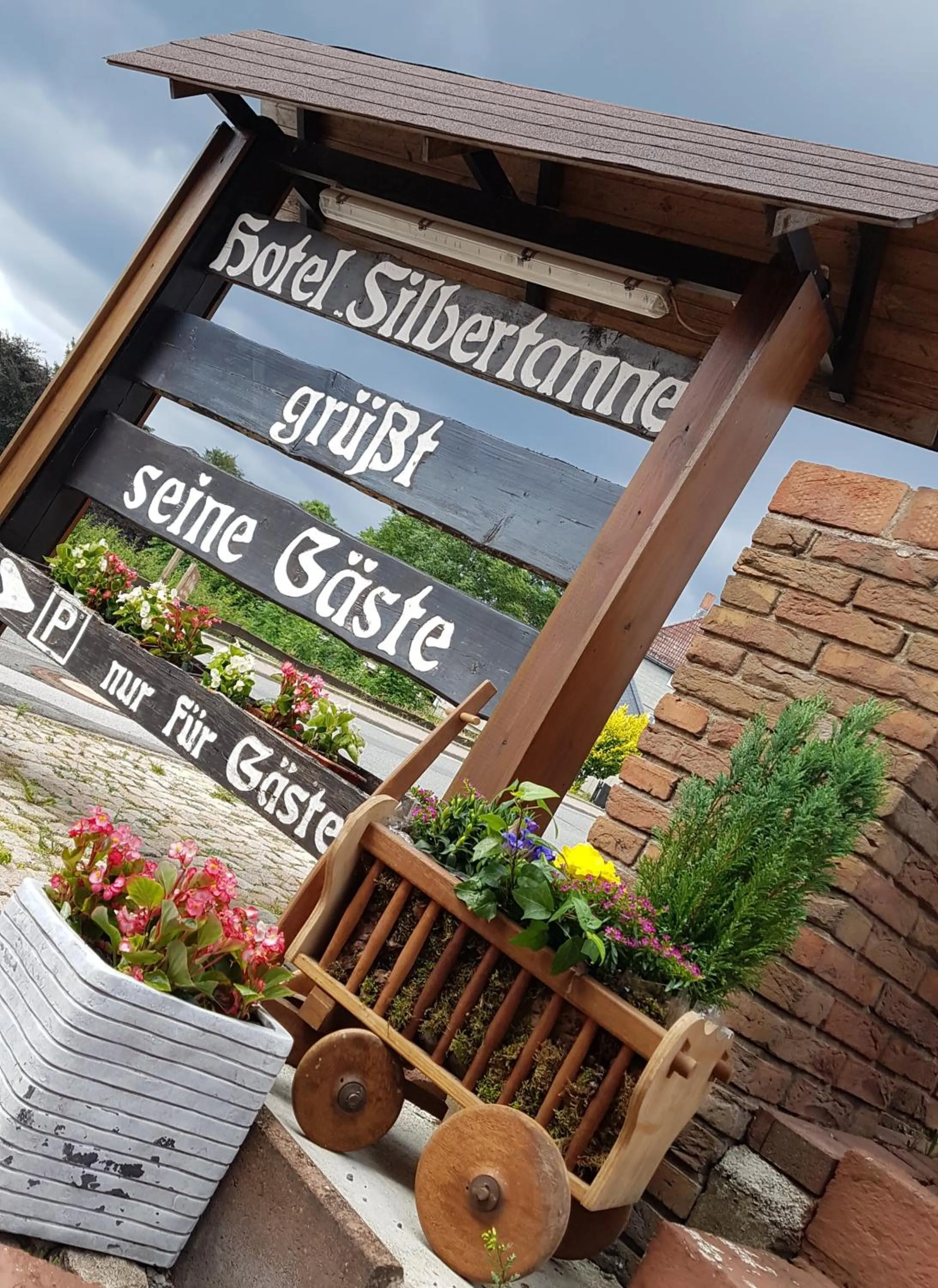 Property logo or sign in Hotel Silbertanne